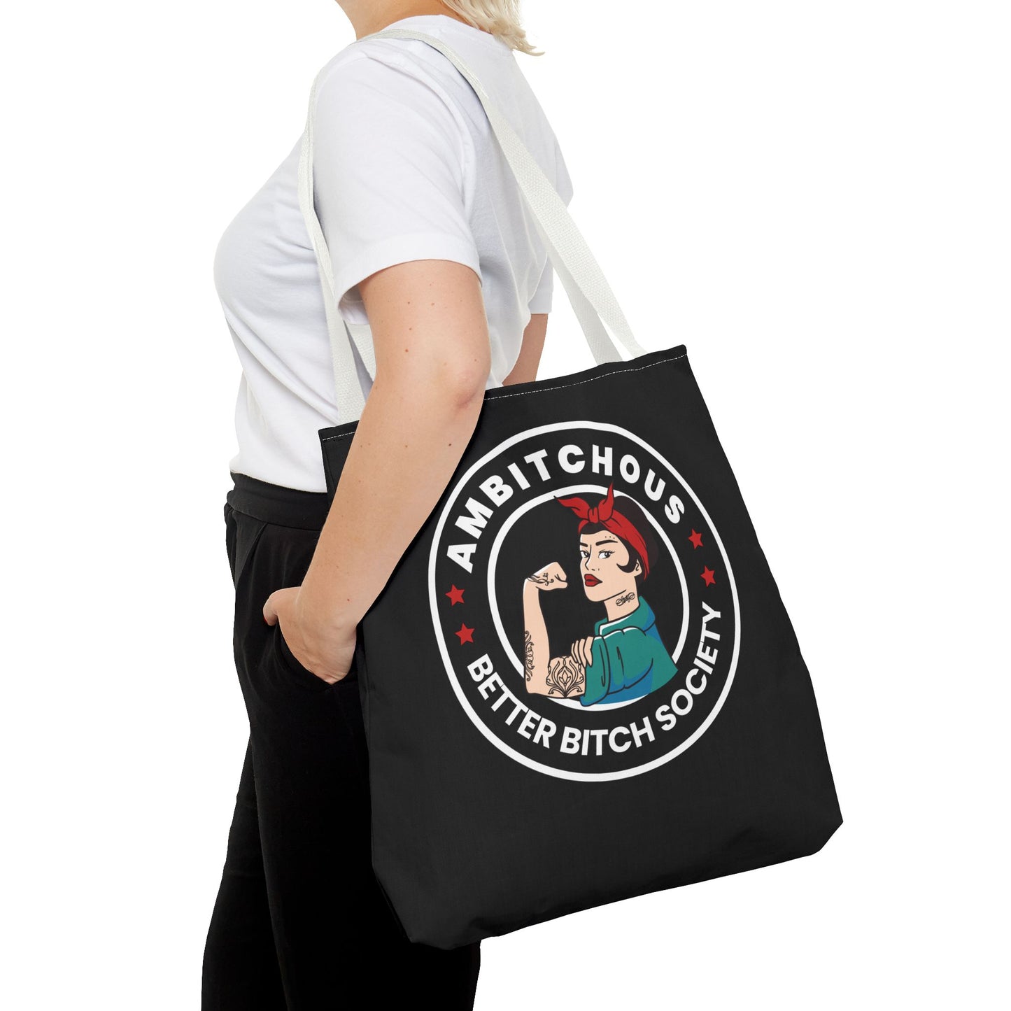 Ambitchous Tote Bag, for the Better Bitch Society