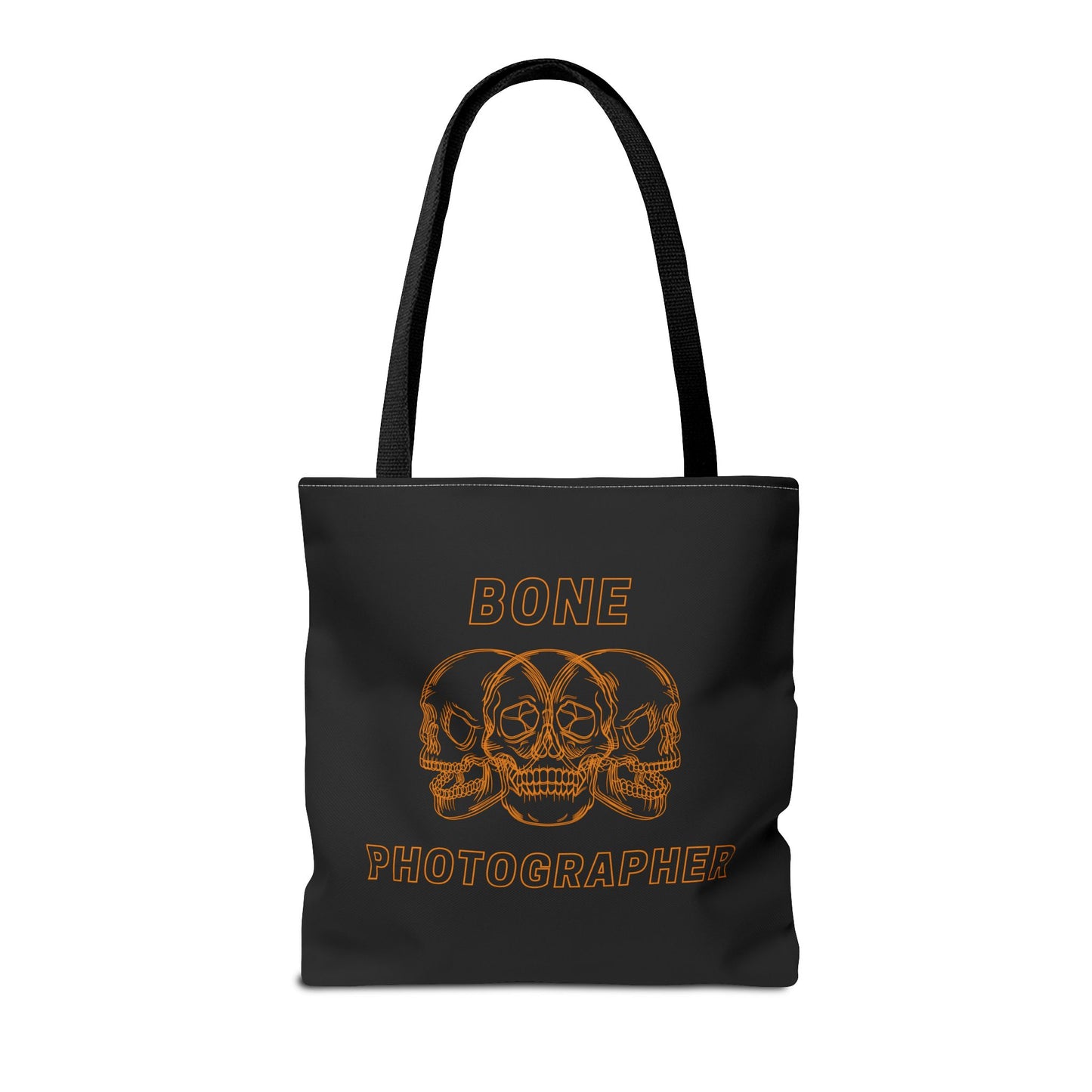 Bone Photographer Black Tote Bag