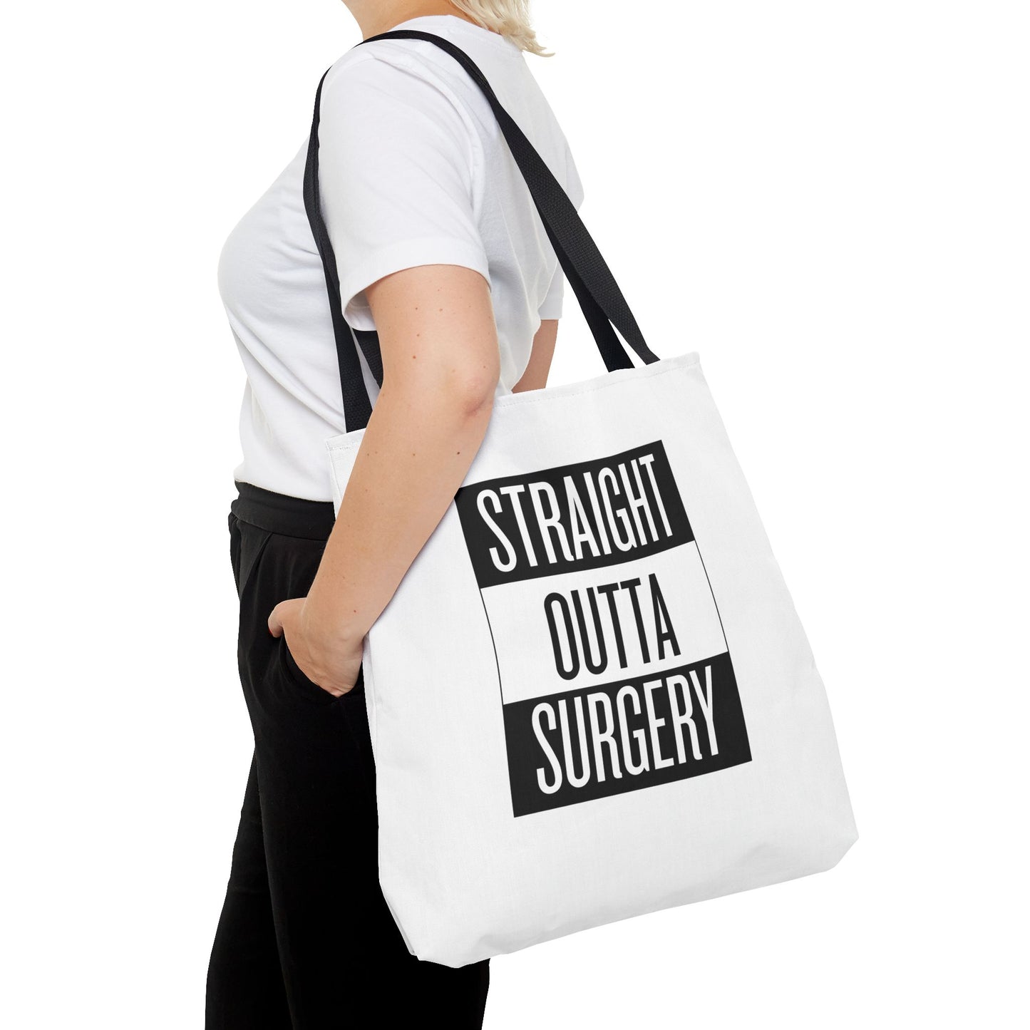 Straight Outta Surgery Tote Bag