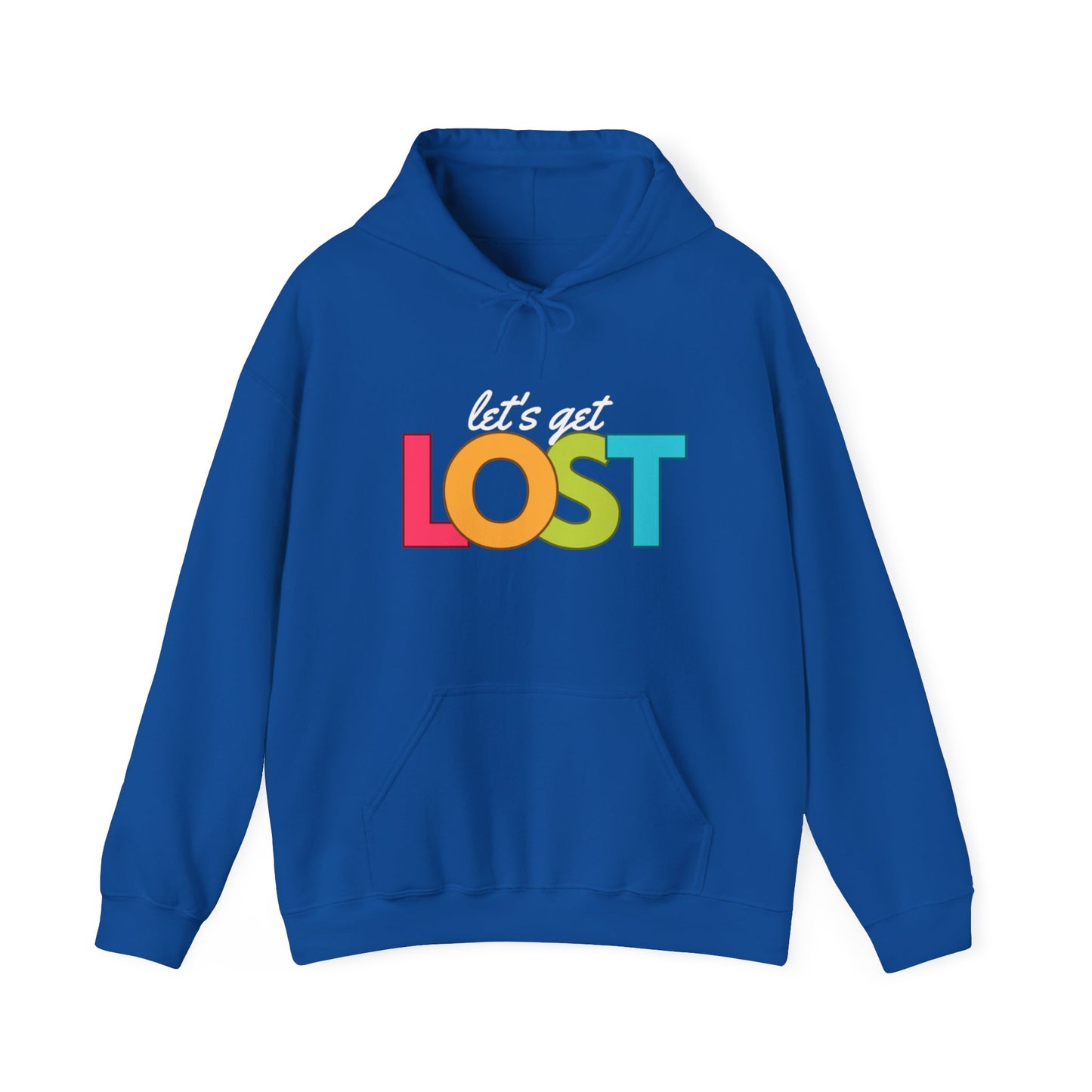 Let's Get Lost Unisex Heavy Blend™ Hooded Sweatshirt