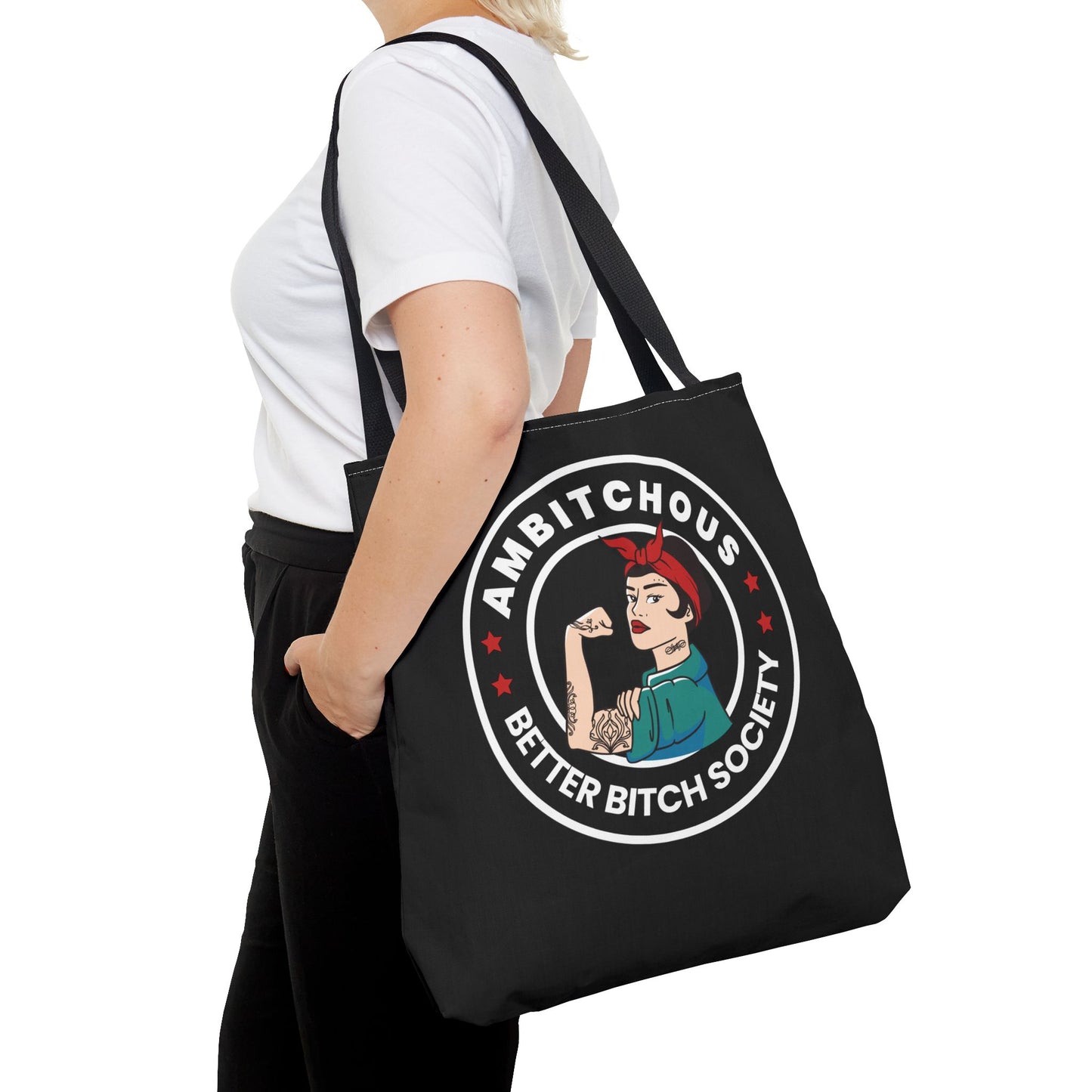 Ambitchous Tote Bag, for the Better Bitch Society