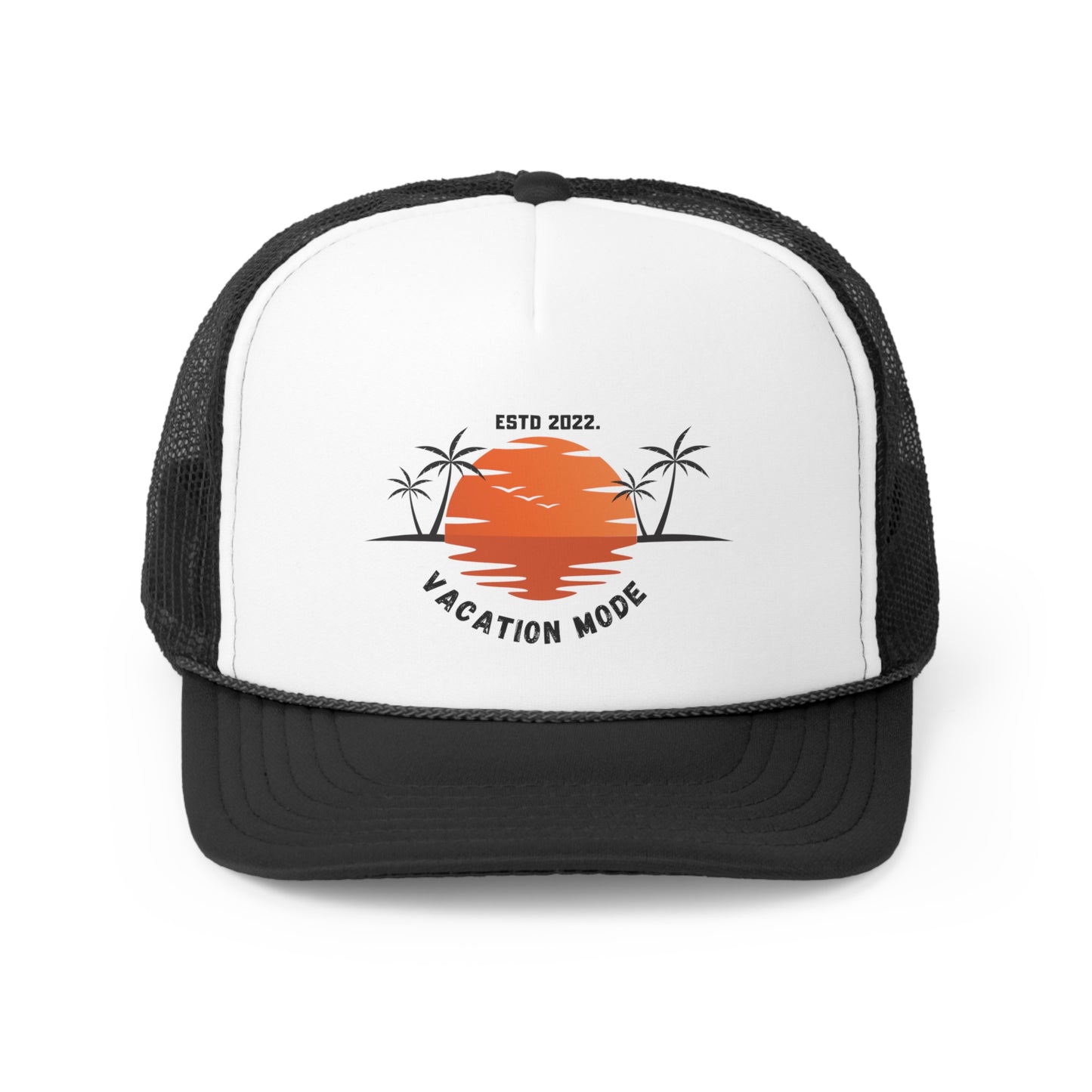 Vacation Mode Trucker Caps