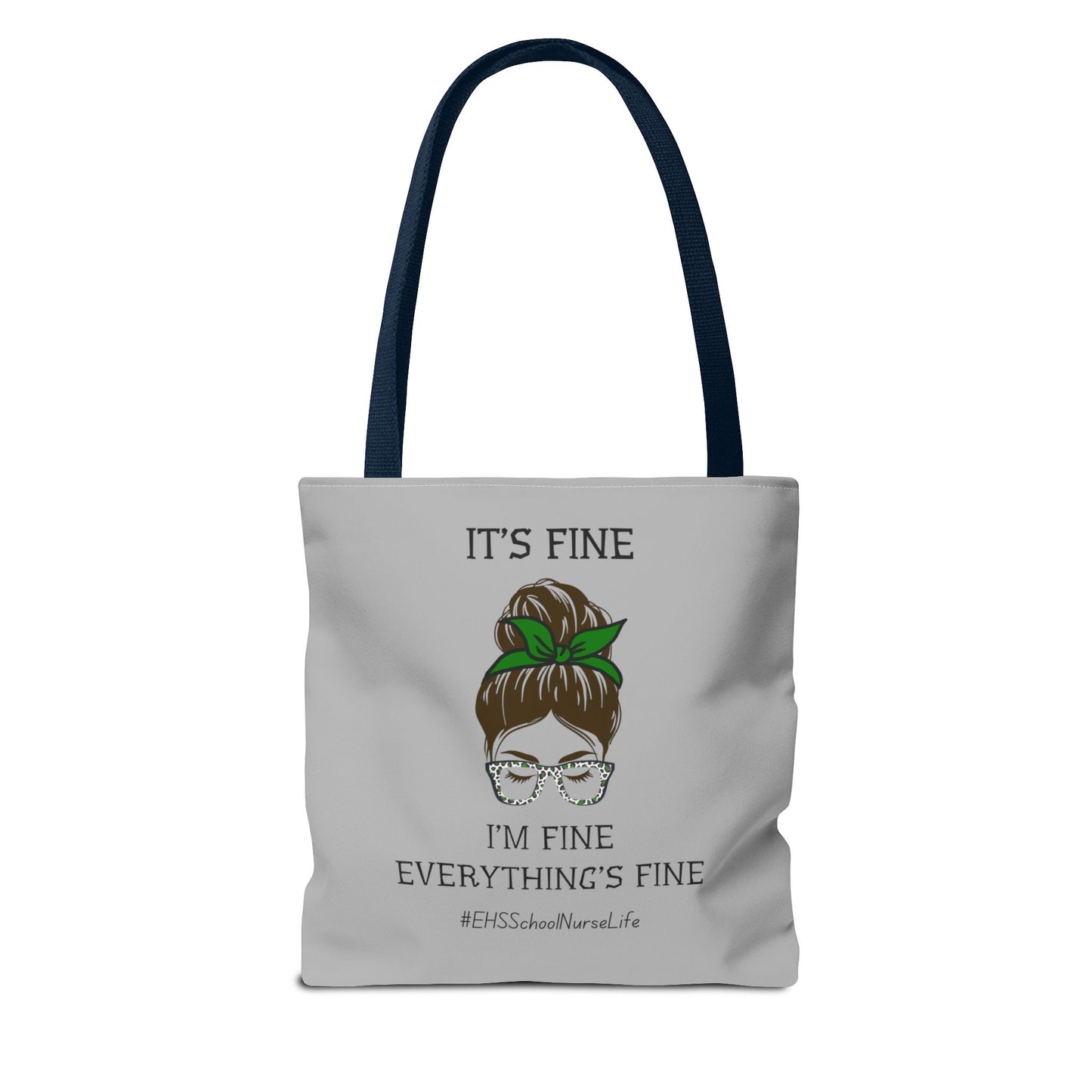 EHS SCHOOL NURSE LIFE GREY Tote Bag (AOP)