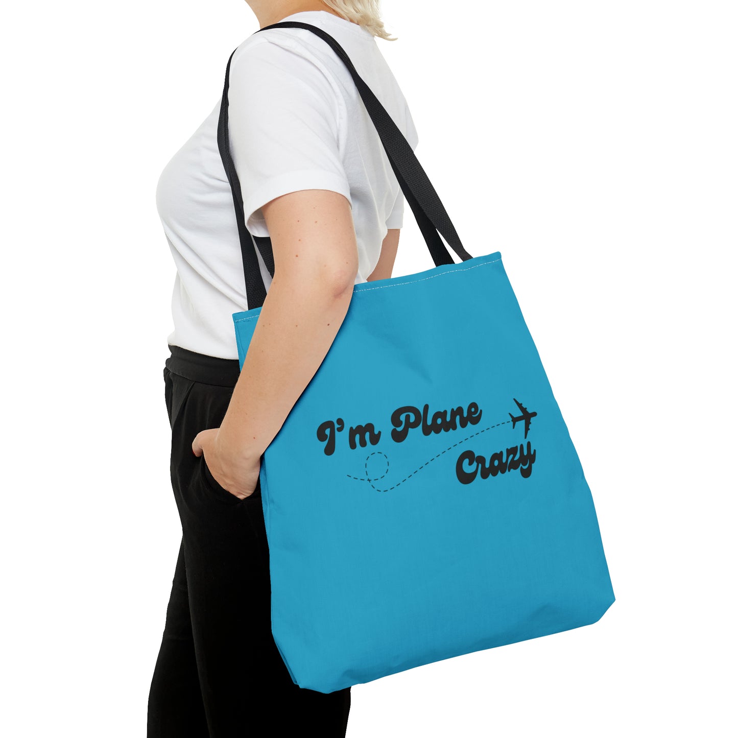 I'm Plane Crazy Carry on Travel Tote Bag (AOP)