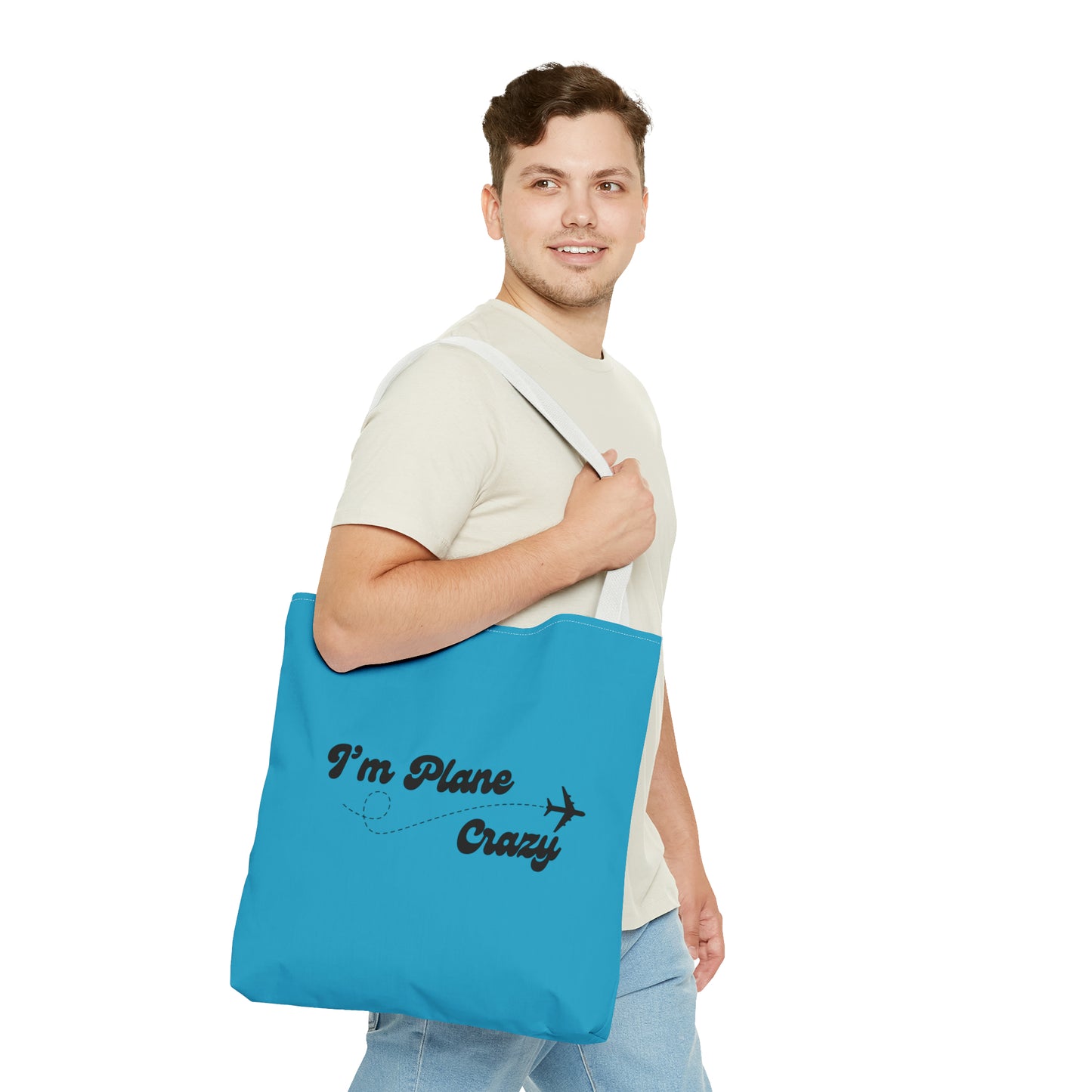 I'm Plane Crazy Carry on Travel Tote Bag (AOP)