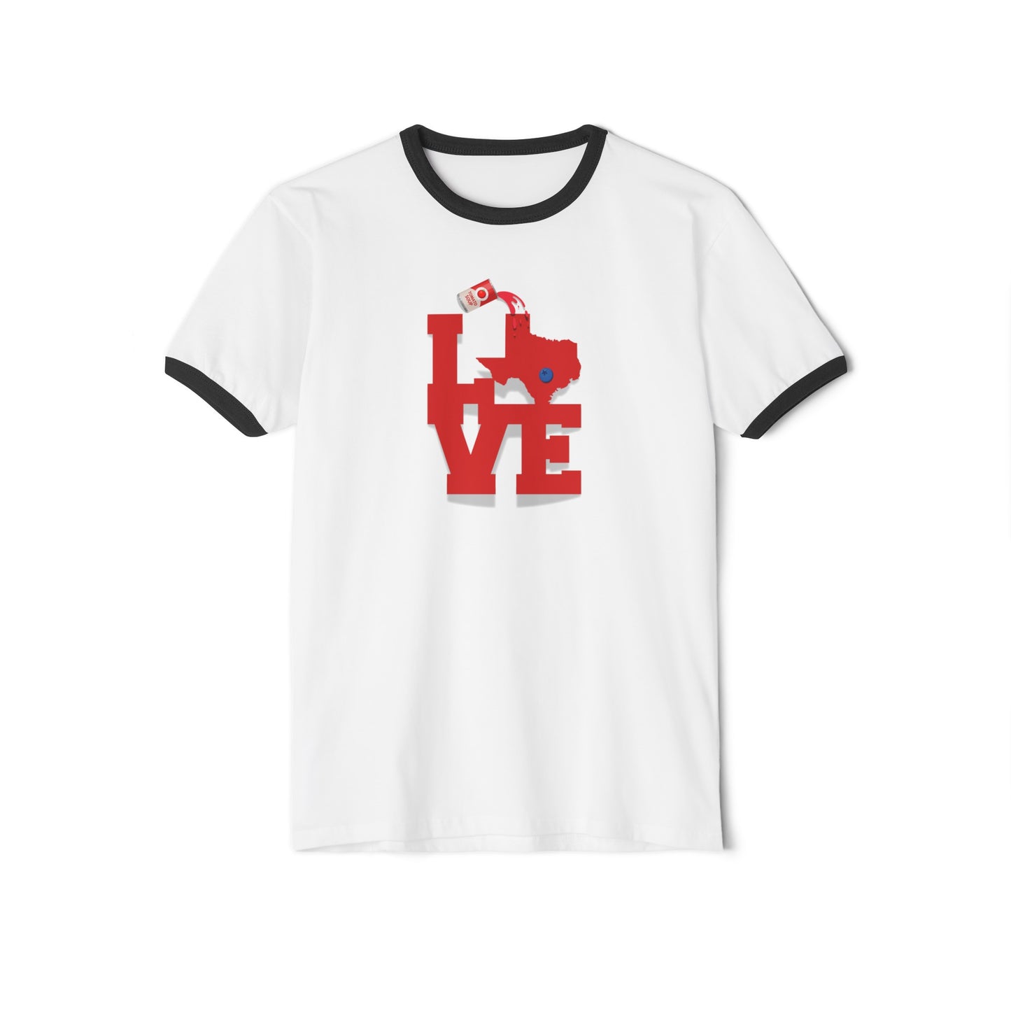 Love Austin Texas Unisex Cotton T-Shirt