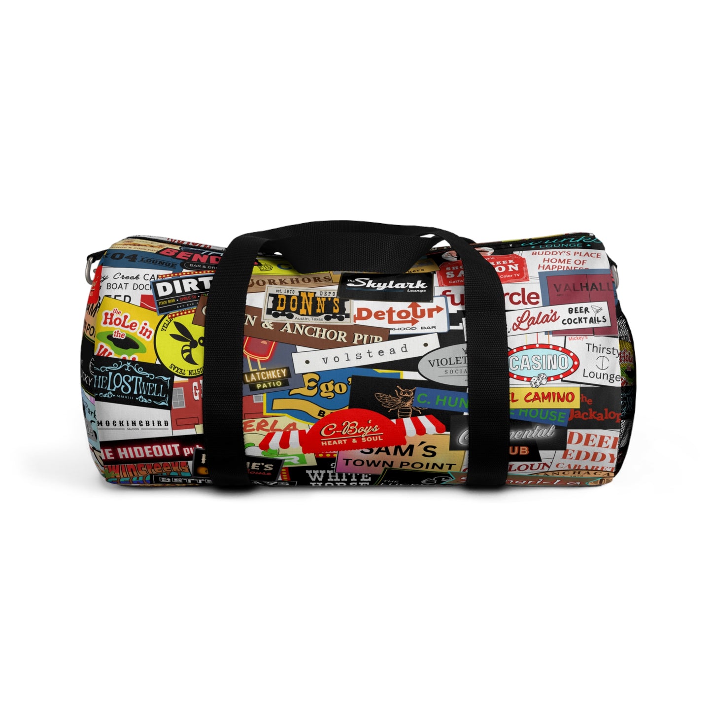 Austin Dive Bars Duffel Bag