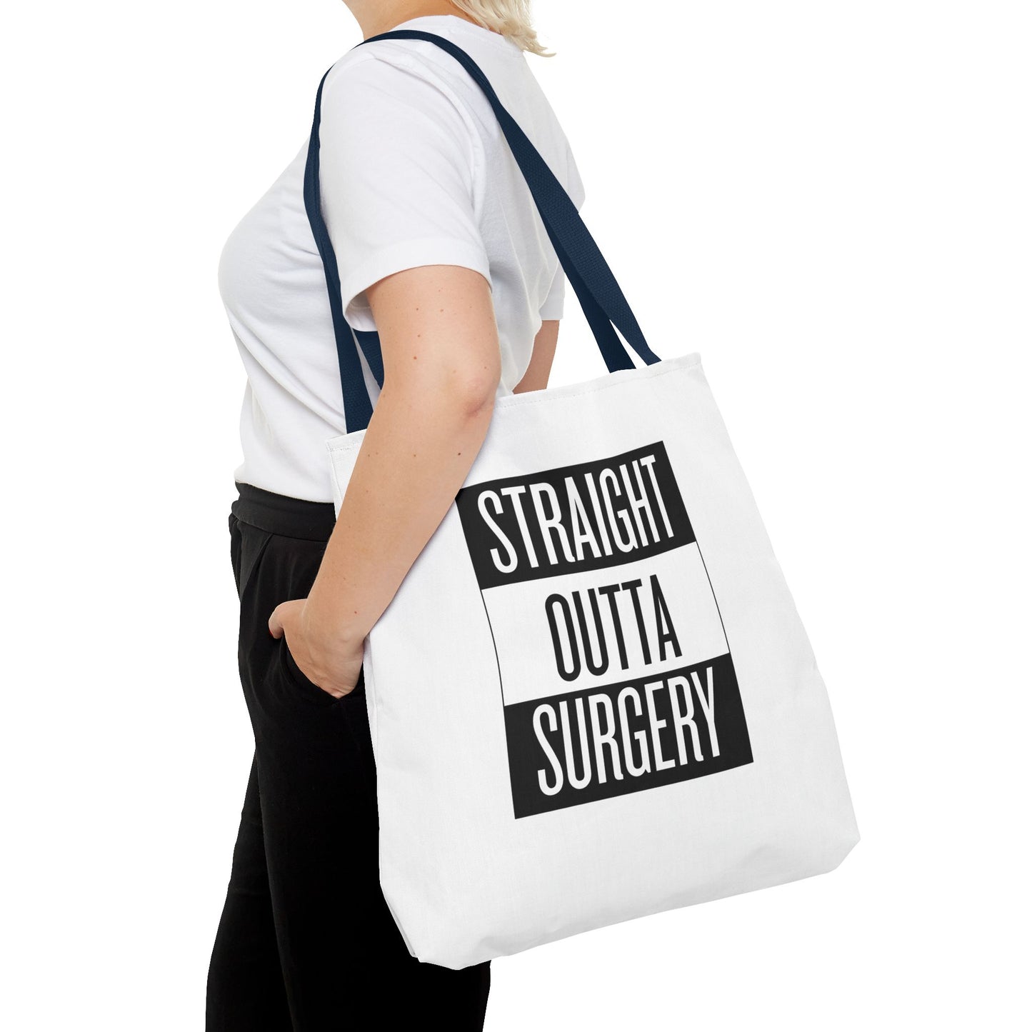 Straight Outta Surgery Tote Bag