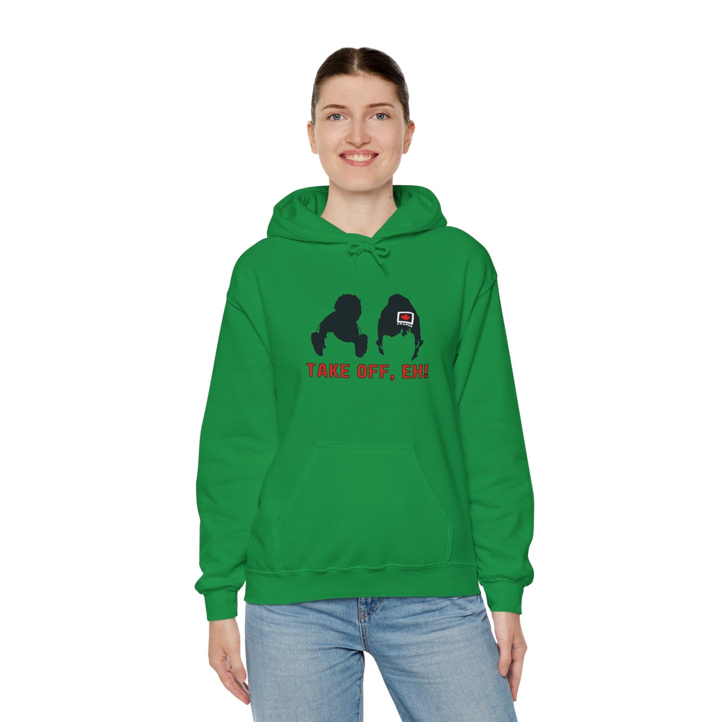 Take Off, Eh! Unisex Heavy Blend™ Hooded Sweatshirt