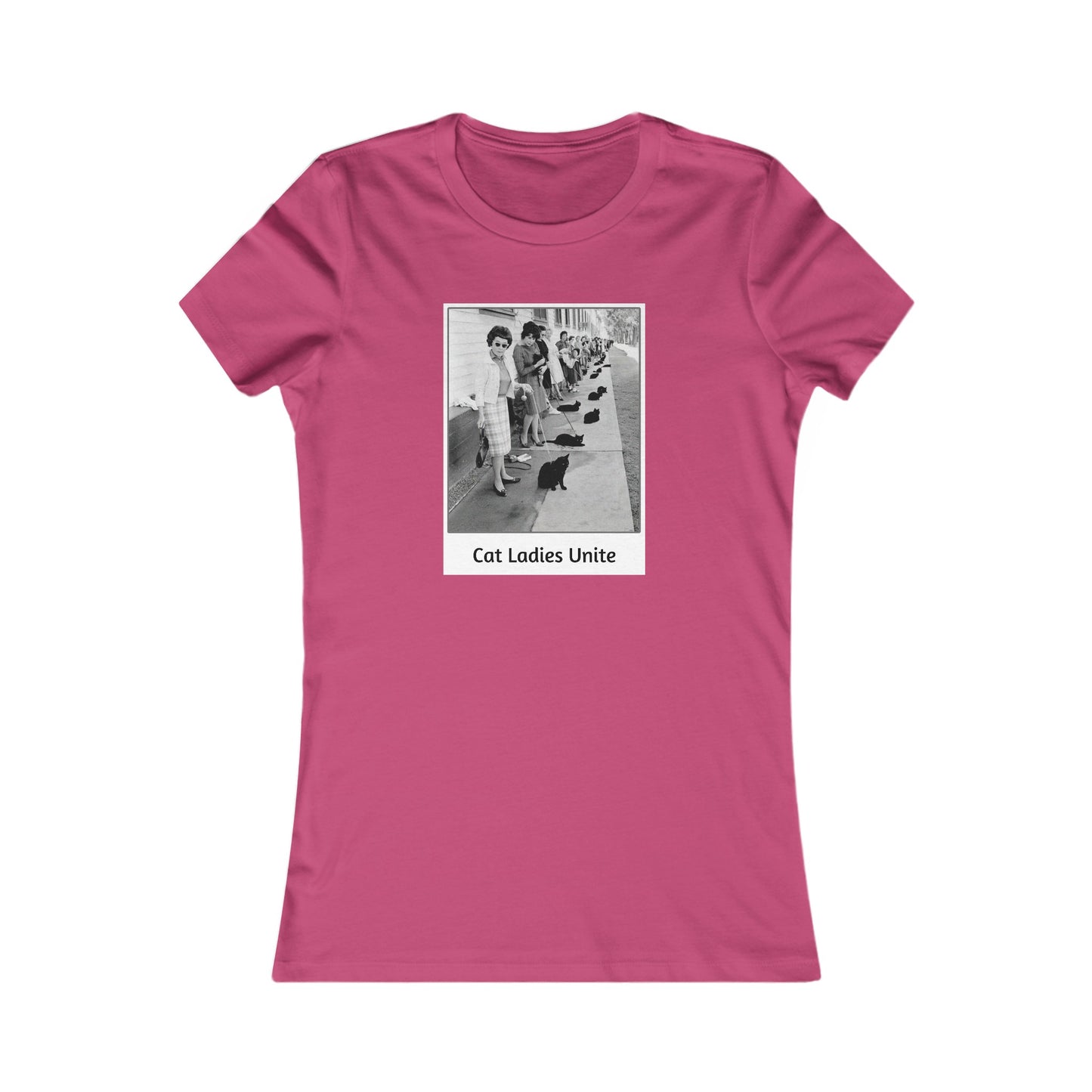 Cat Ladies Unite Women's Favorite Tee