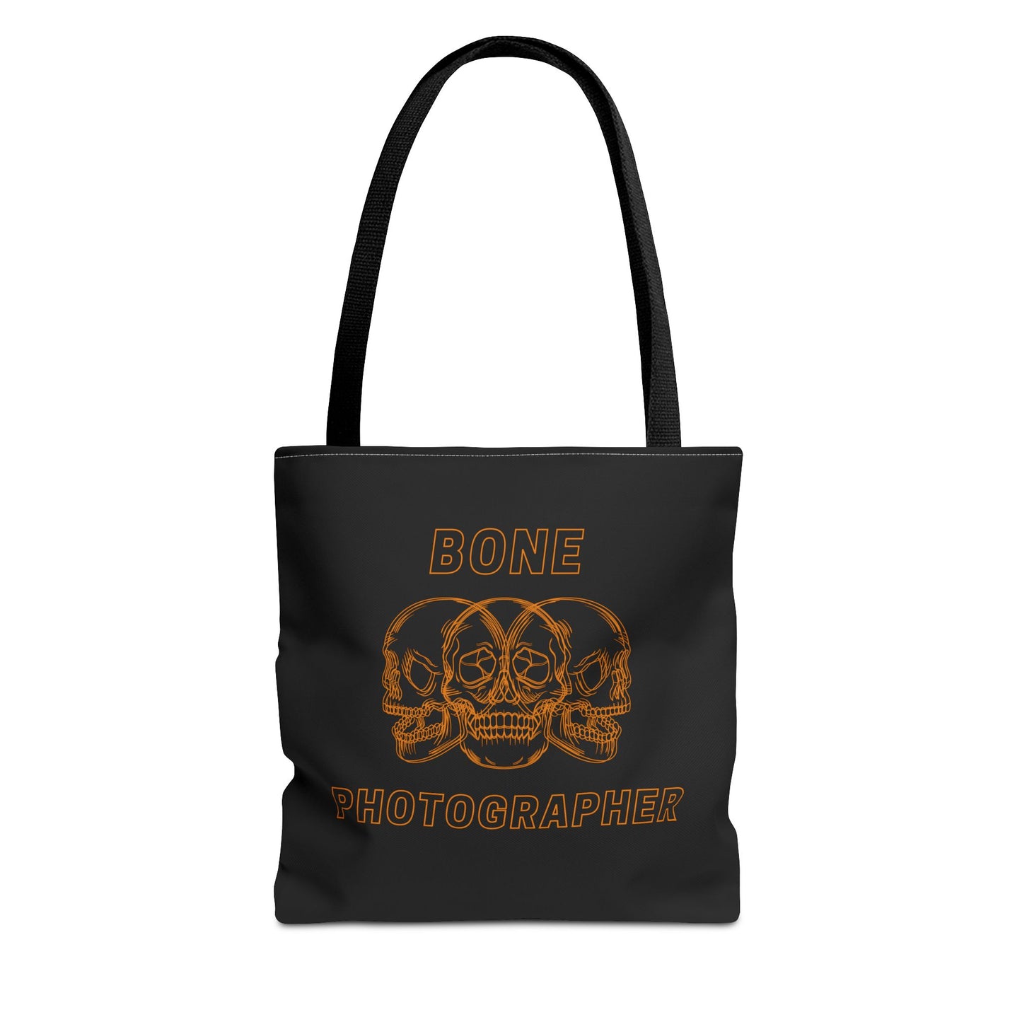 Bone Photographer Black Tote Bag