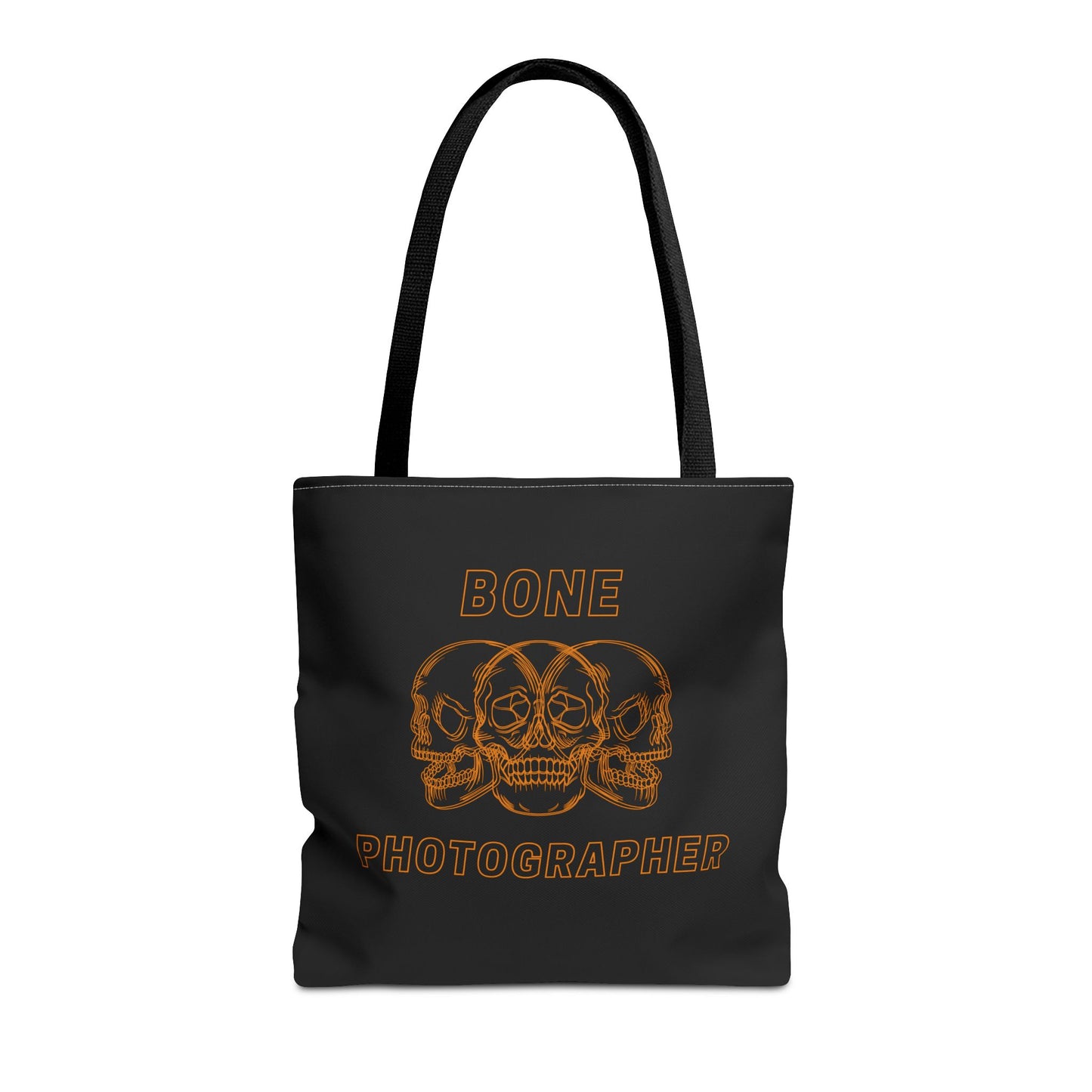 Bone Photographer Black Tote Bag