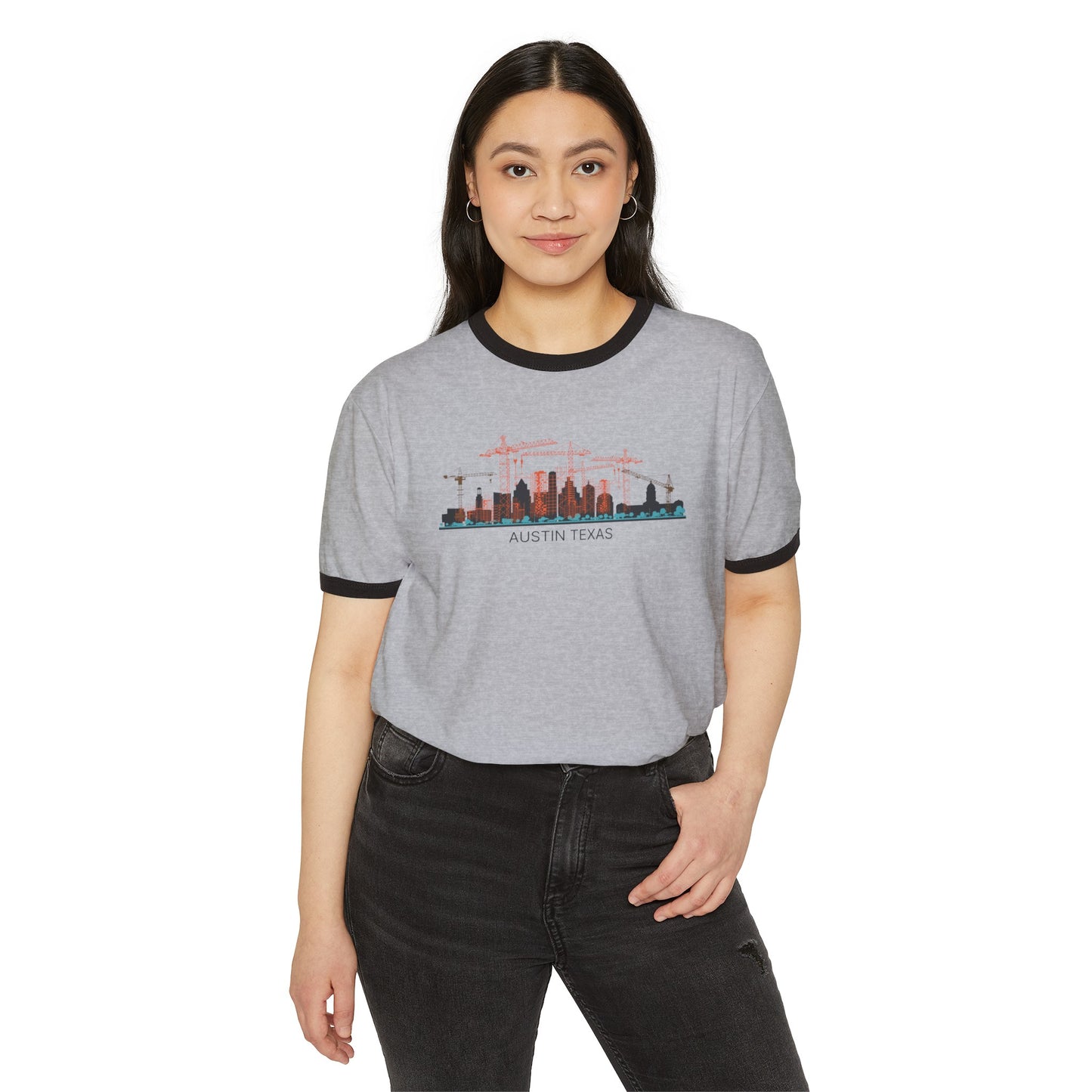 Austin Skyline Unisex Cotton T-Shirt