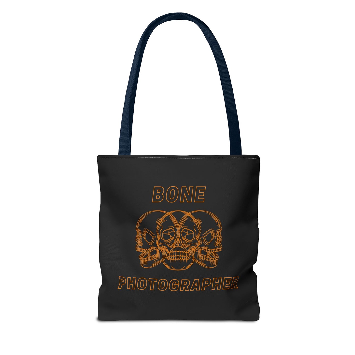 Bone Photographer Black Tote Bag