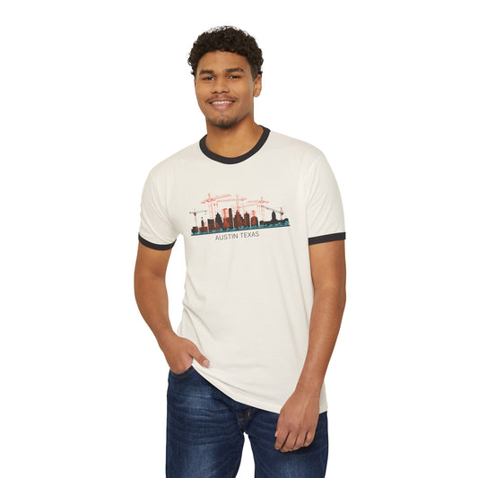 Austin Skyline Unisex Cotton T-Shirt