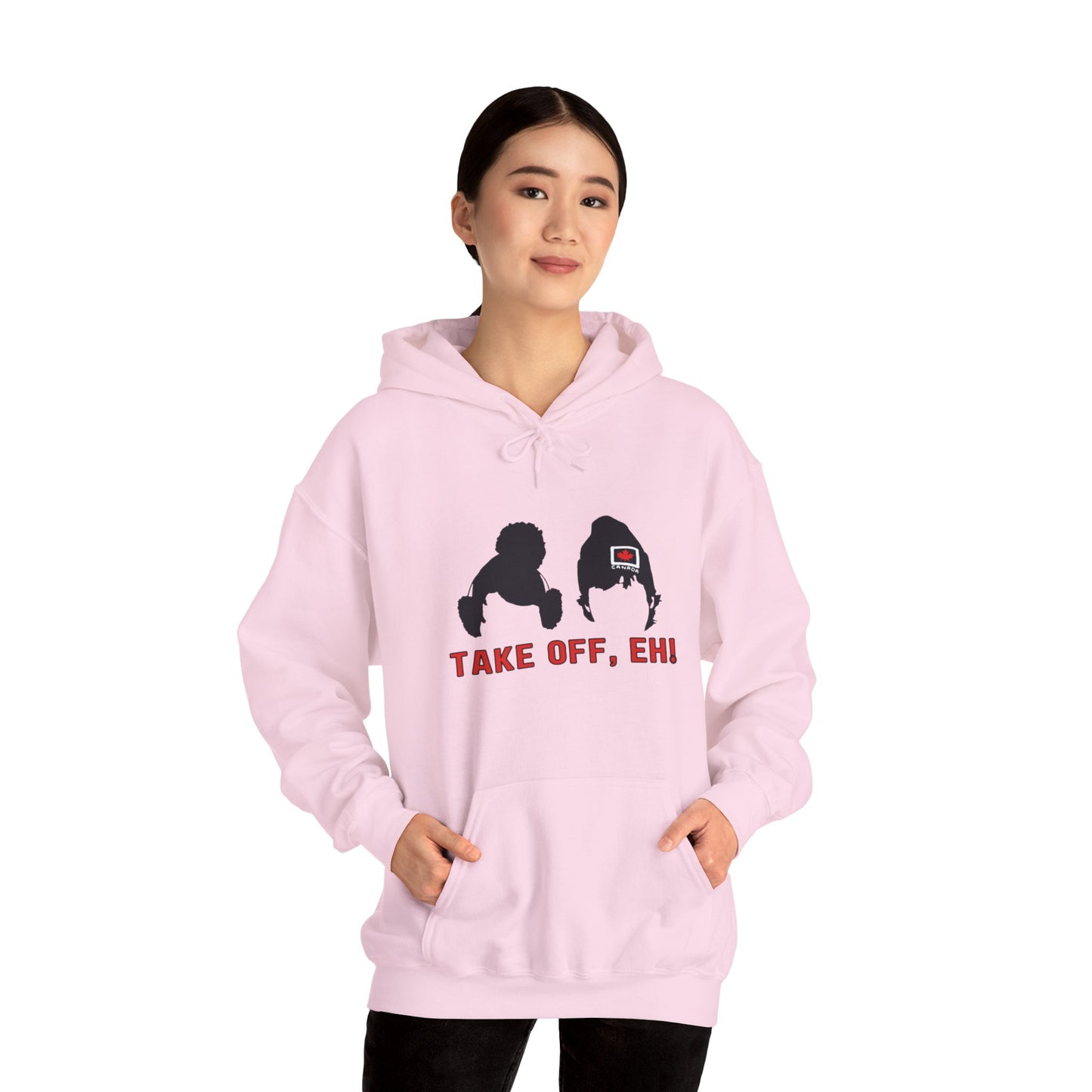 Take Off, Eh! Unisex Heavy Blend™ Hooded Sweatshirt