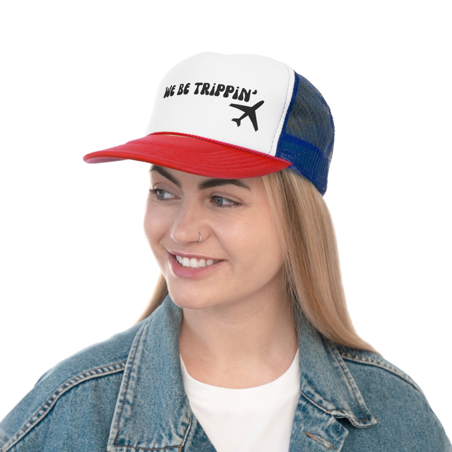 We Be Trippin' Trucker Caps