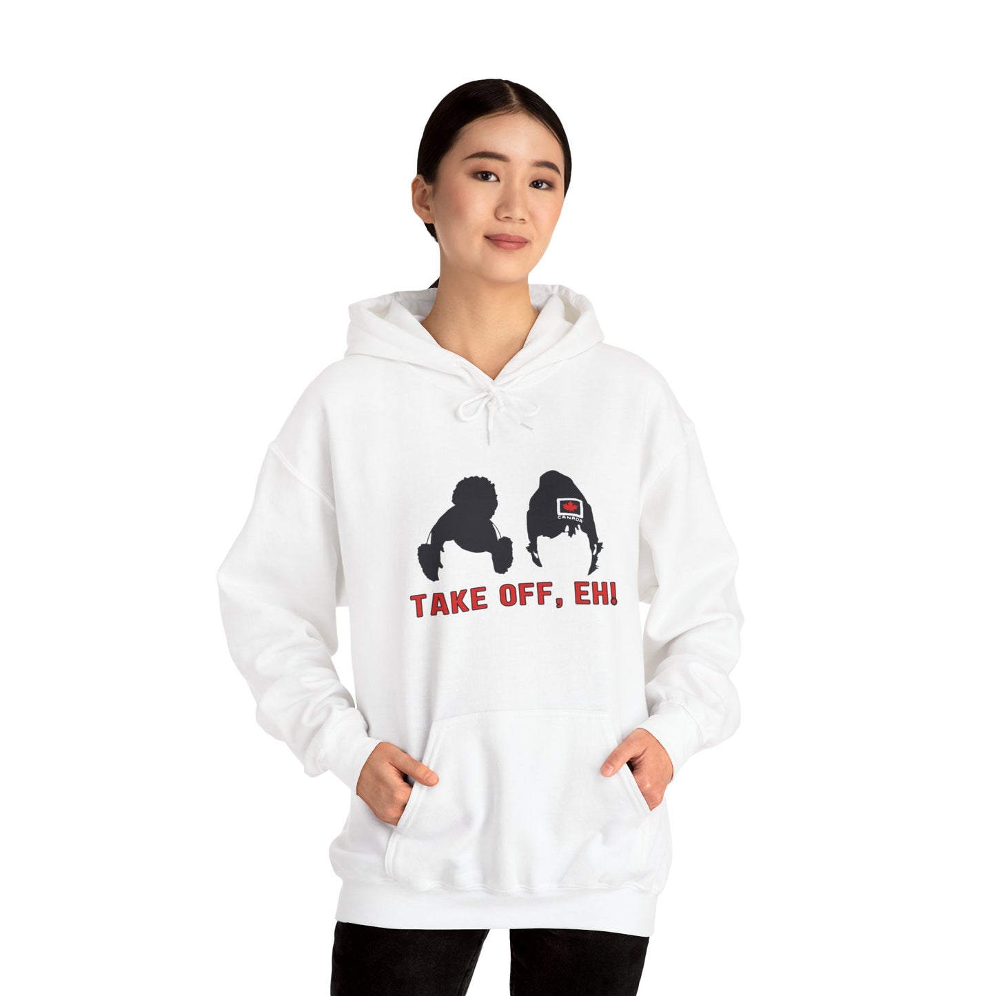 Take Off, Eh! Unisex Heavy Blend™ Hooded Sweatshirt