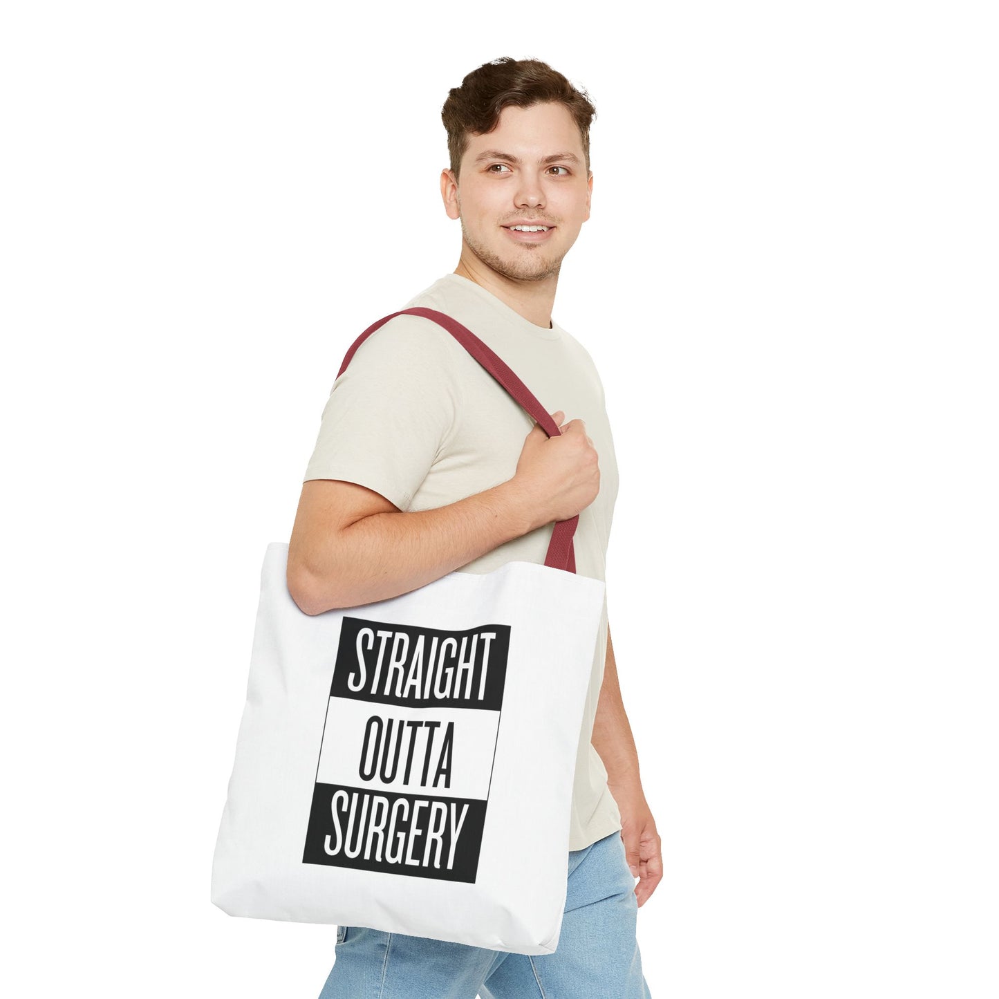 Straight Outta Surgery Tote Bag