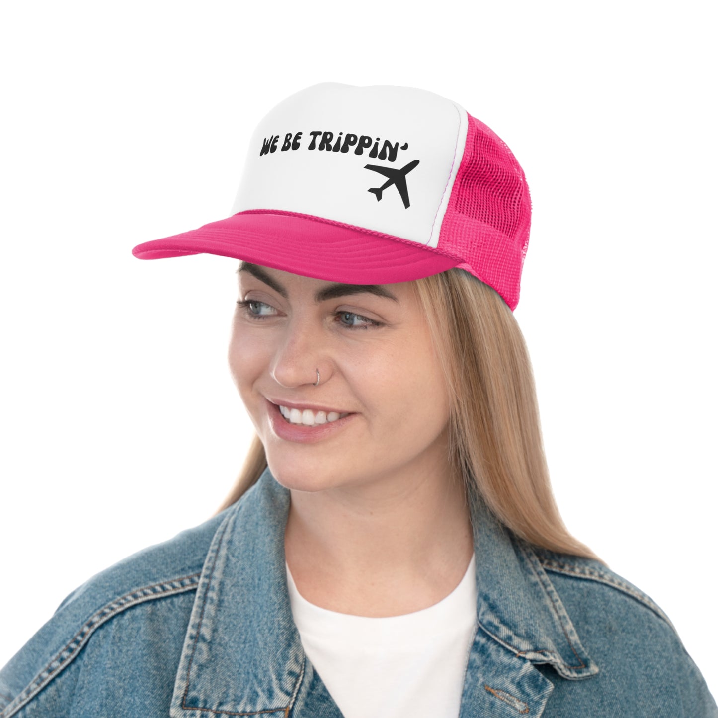 We Be Trippin' Trucker Caps