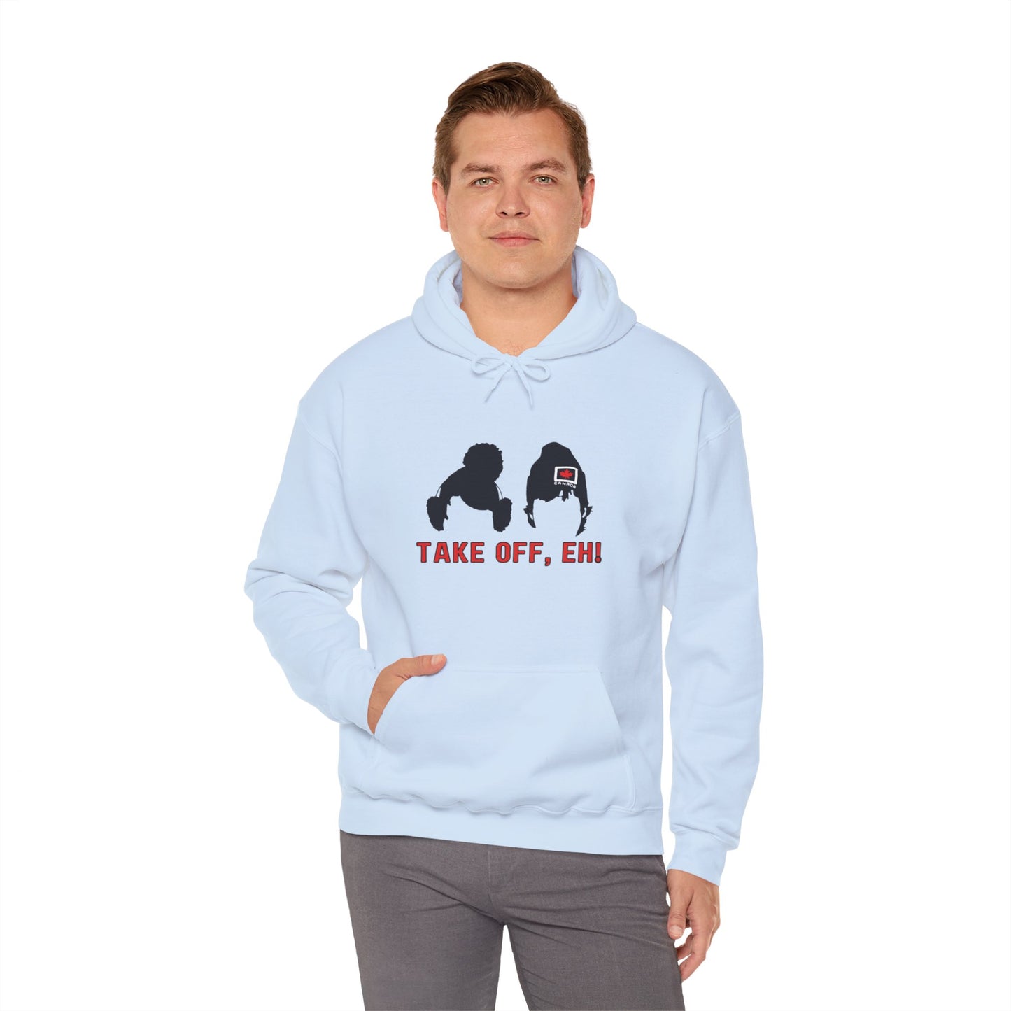 Take Off, Eh! Unisex Heavy Blend™ Hooded Sweatshirt