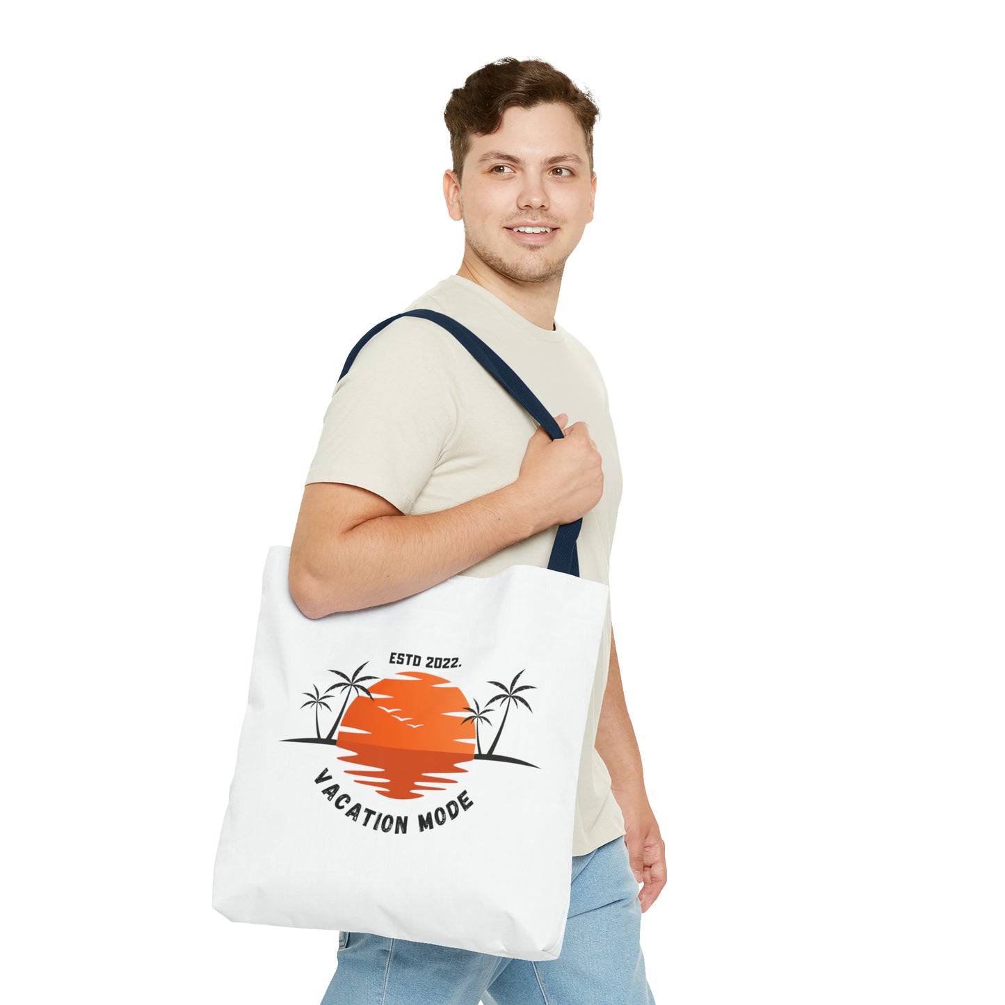 Vacation Mode Carry On Travel Tote Bag (AOP)