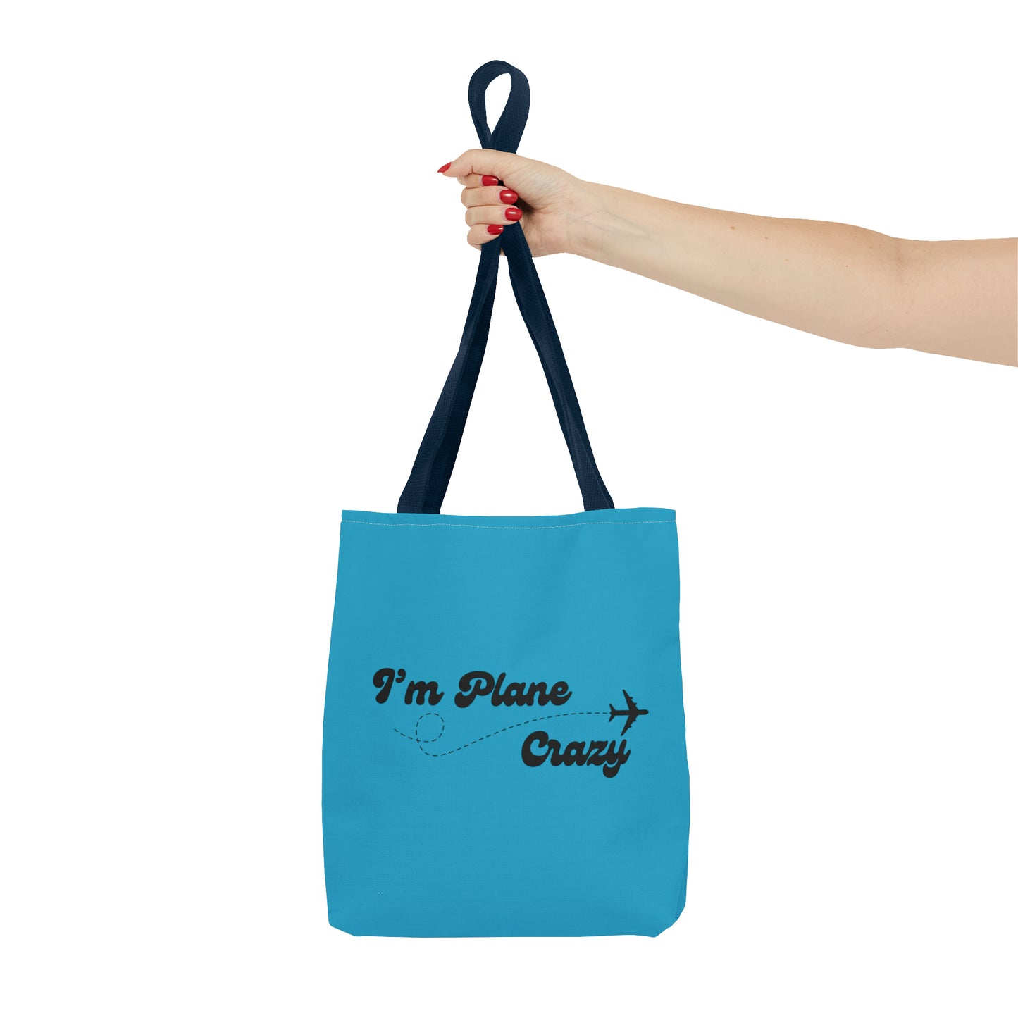 I'm Plane Crazy Carry on Travel Tote Bag (AOP)