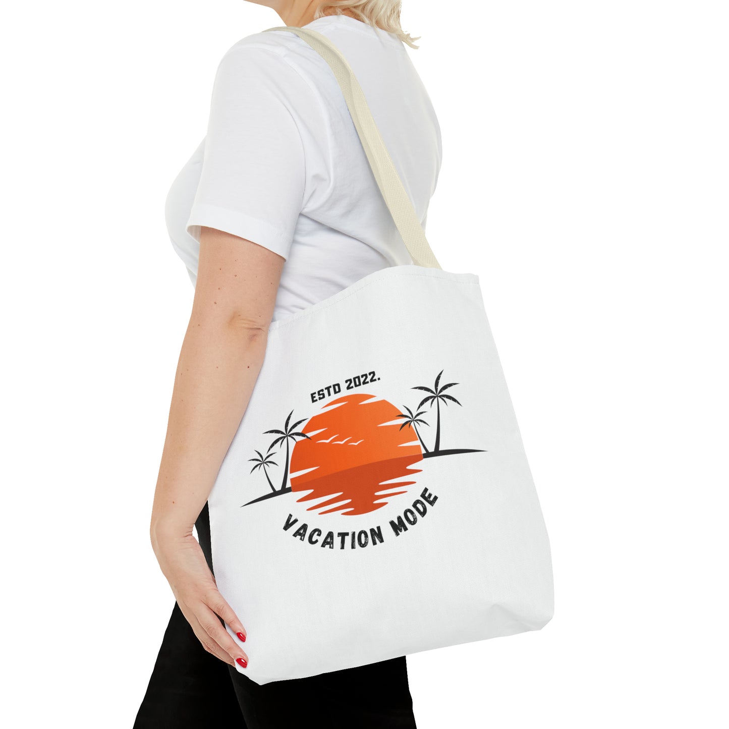 Vacation Mode Carry On Travel Tote Bag (AOP)