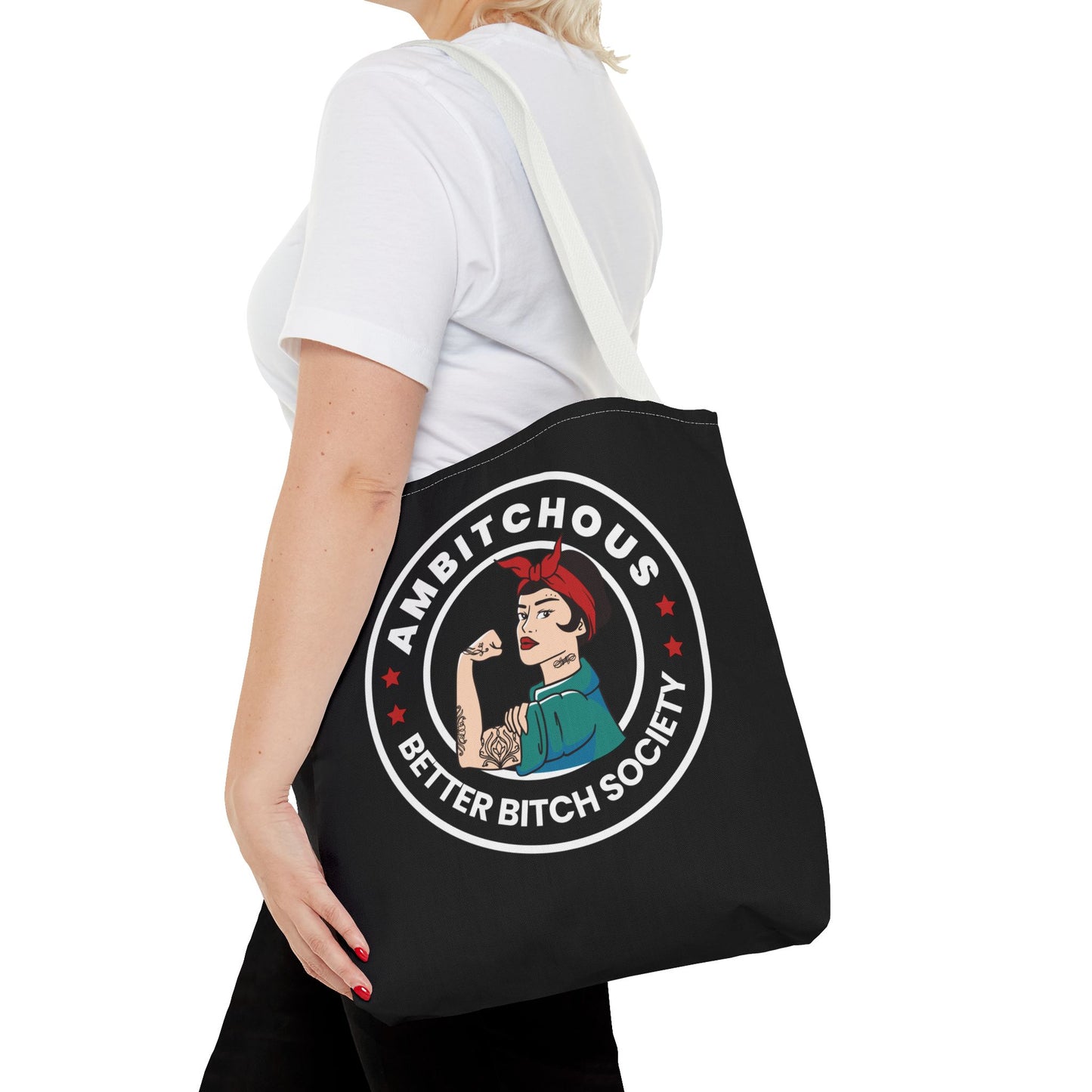 Ambitchous Tote Bag, for the Better Bitch Society