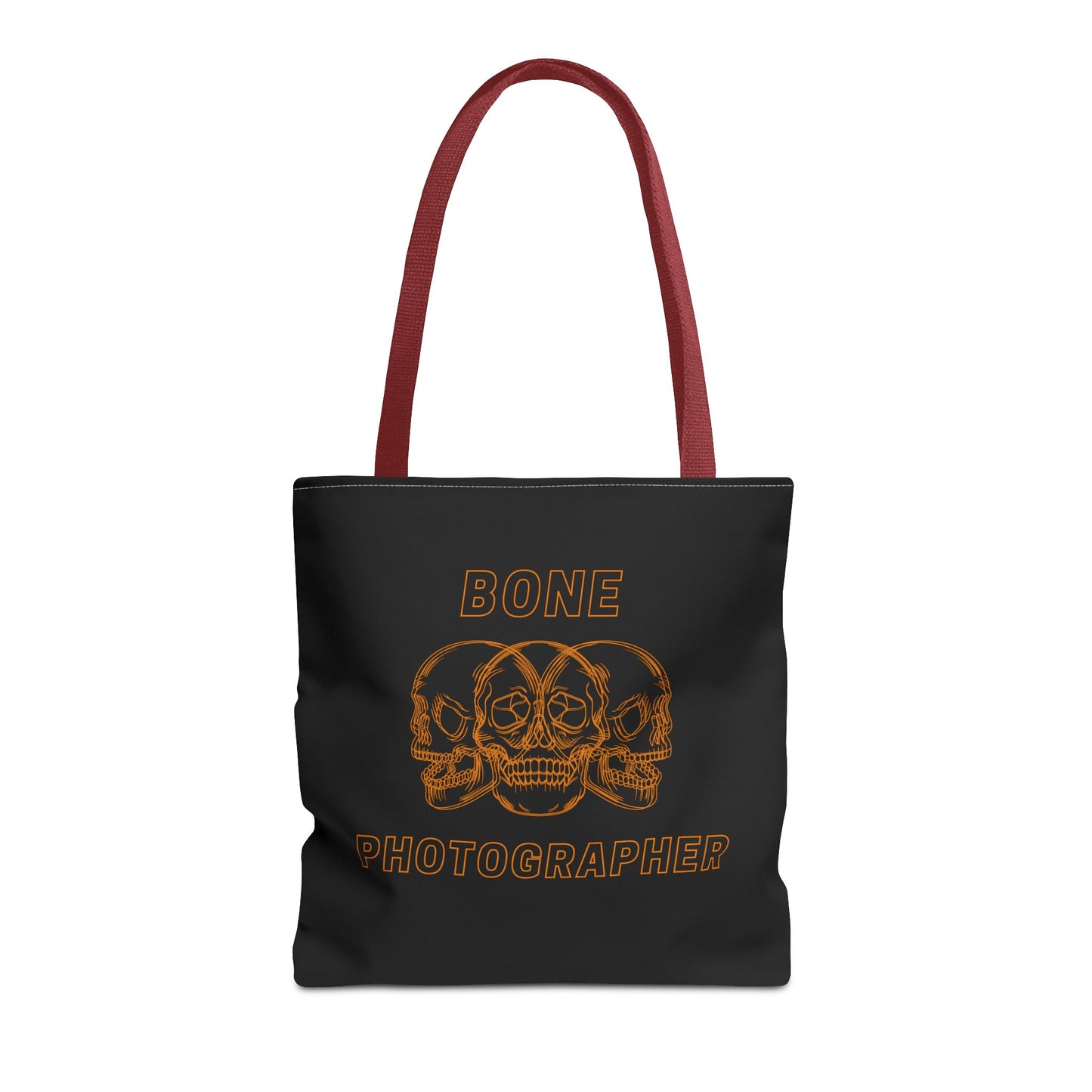 Bone Photographer Black Tote Bag