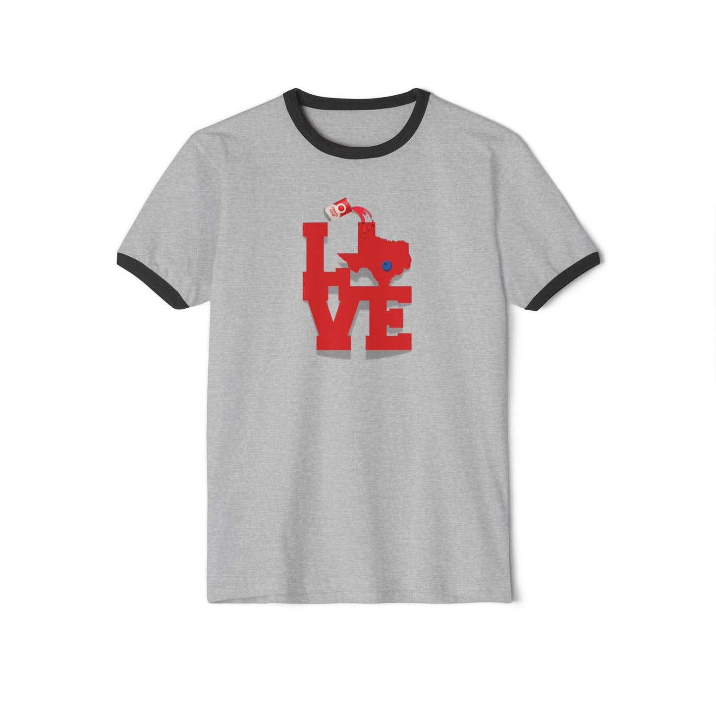 Love Austin Texas Unisex Cotton T-Shirt