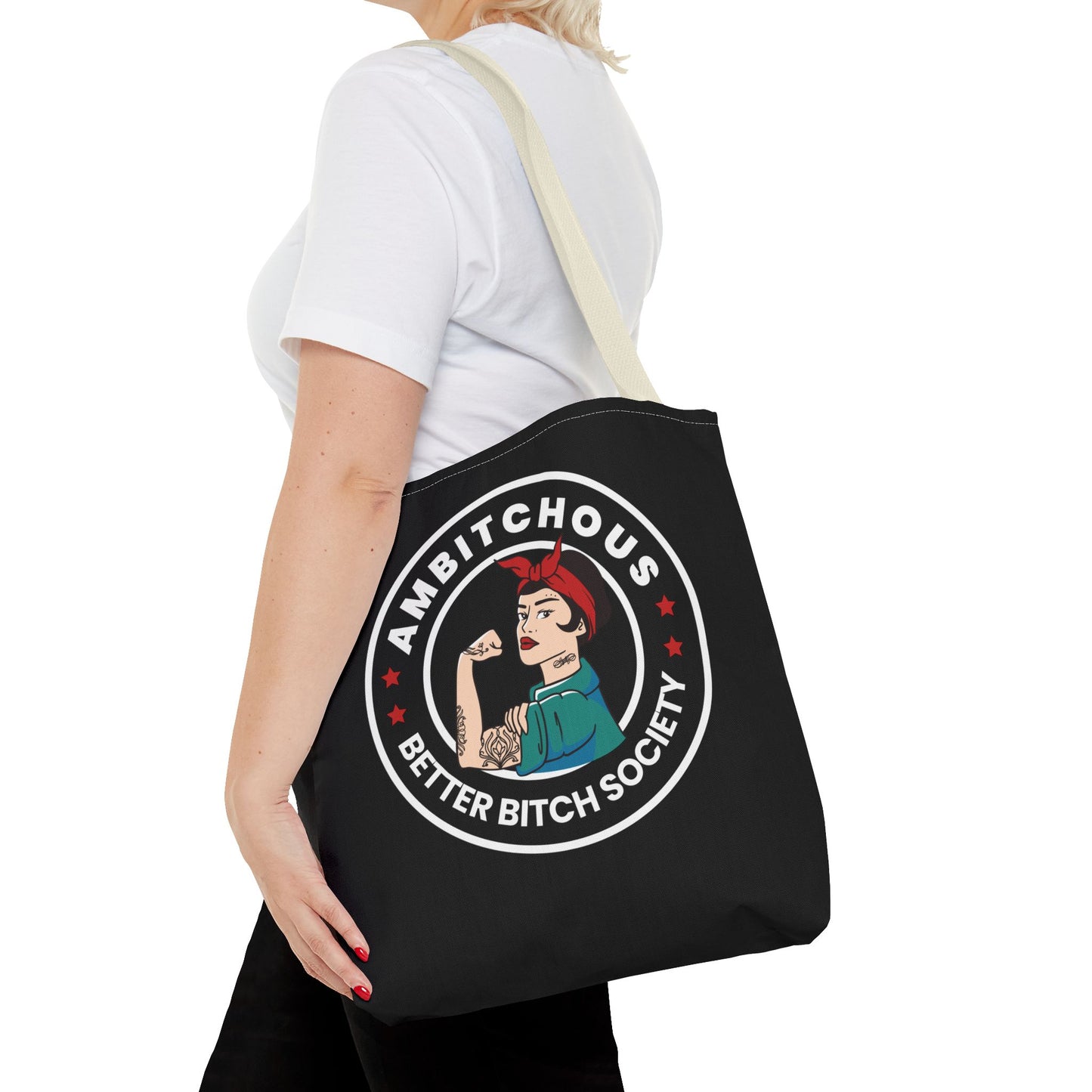 Ambitchous Tote Bag, for the Better Bitch Society