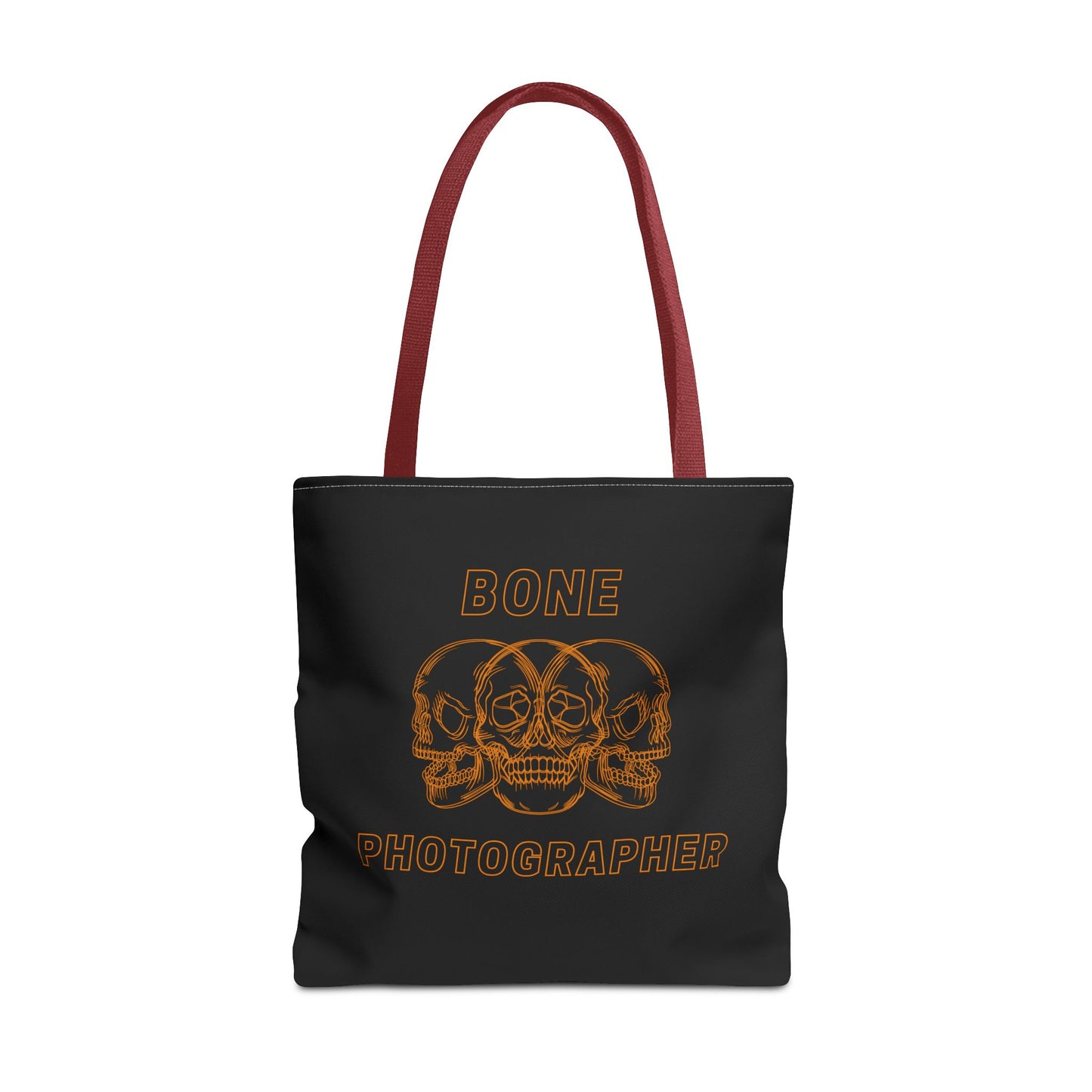 Bone Photographer Black Tote Bag