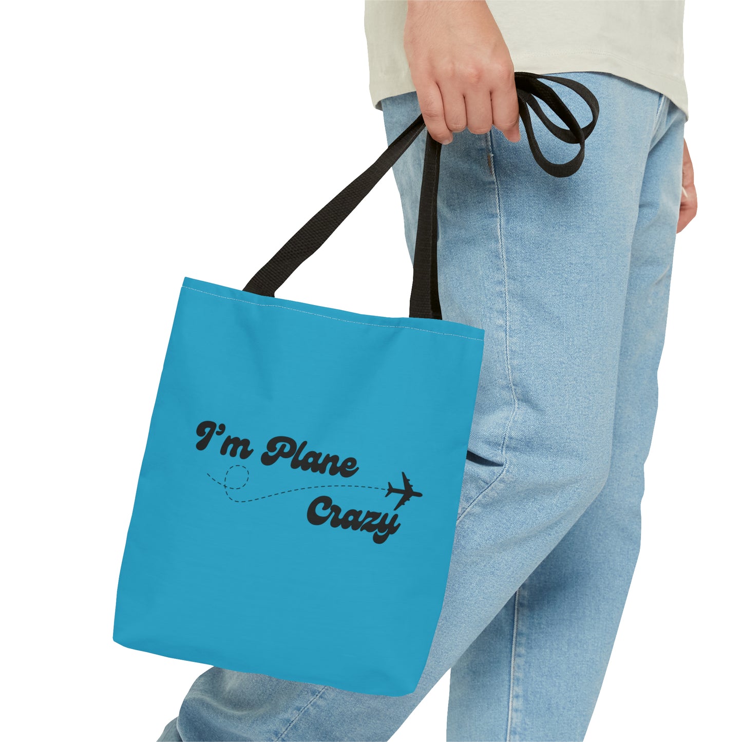 I'm Plane Crazy Carry on Travel Tote Bag (AOP)