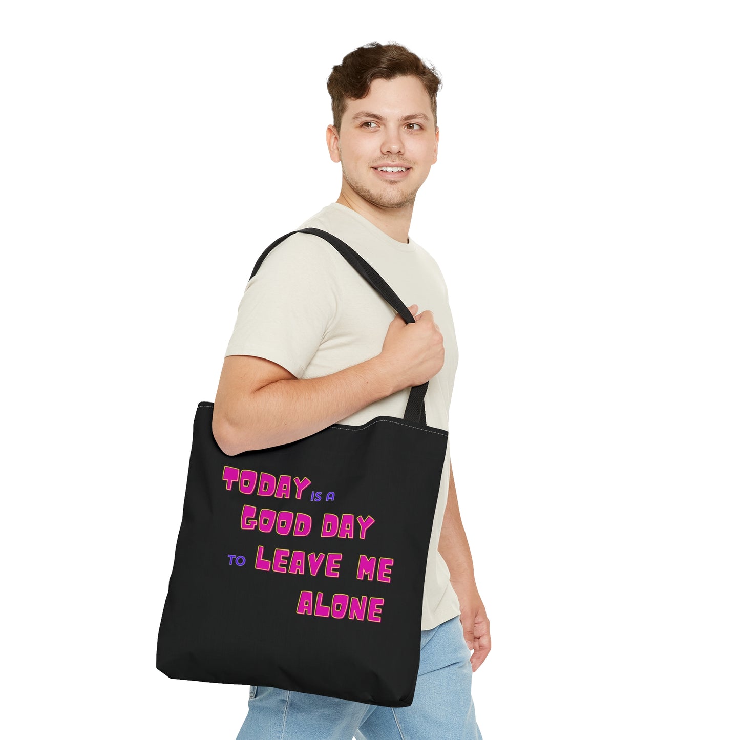 Today is a Good Day to Leave Me Alone Carry on Travel Tote Bag (AOP)