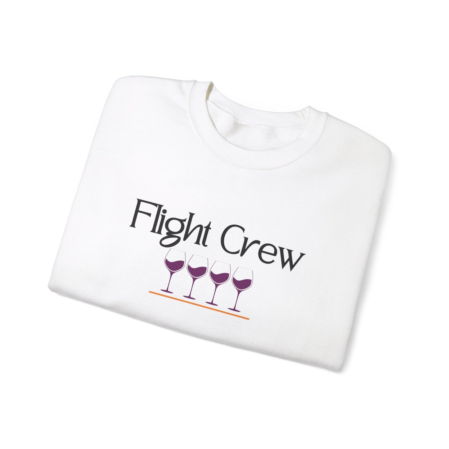 Flight Crew Travel Unisex Heavy Blend™ Crewneck Sweatshirt