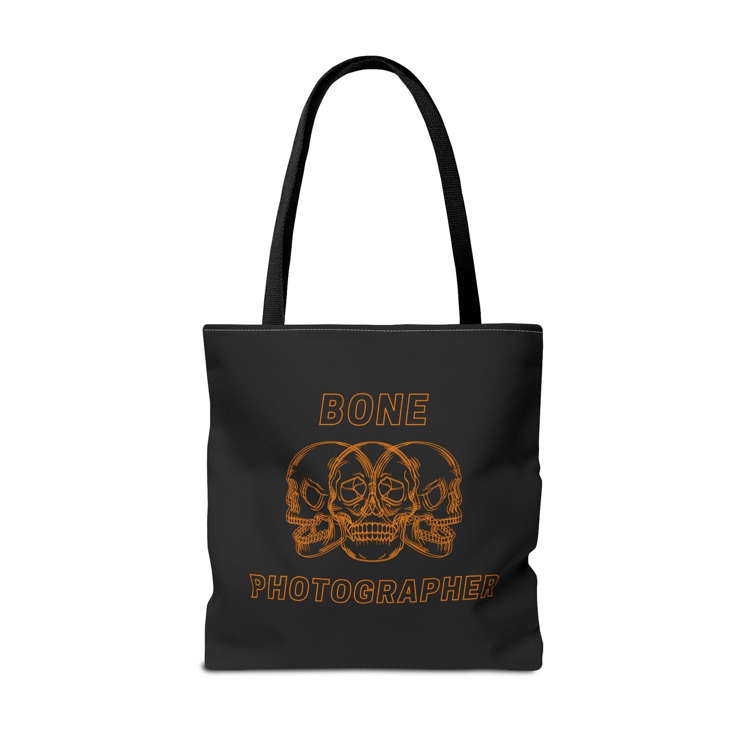 Bone Photographer Black Tote Bag