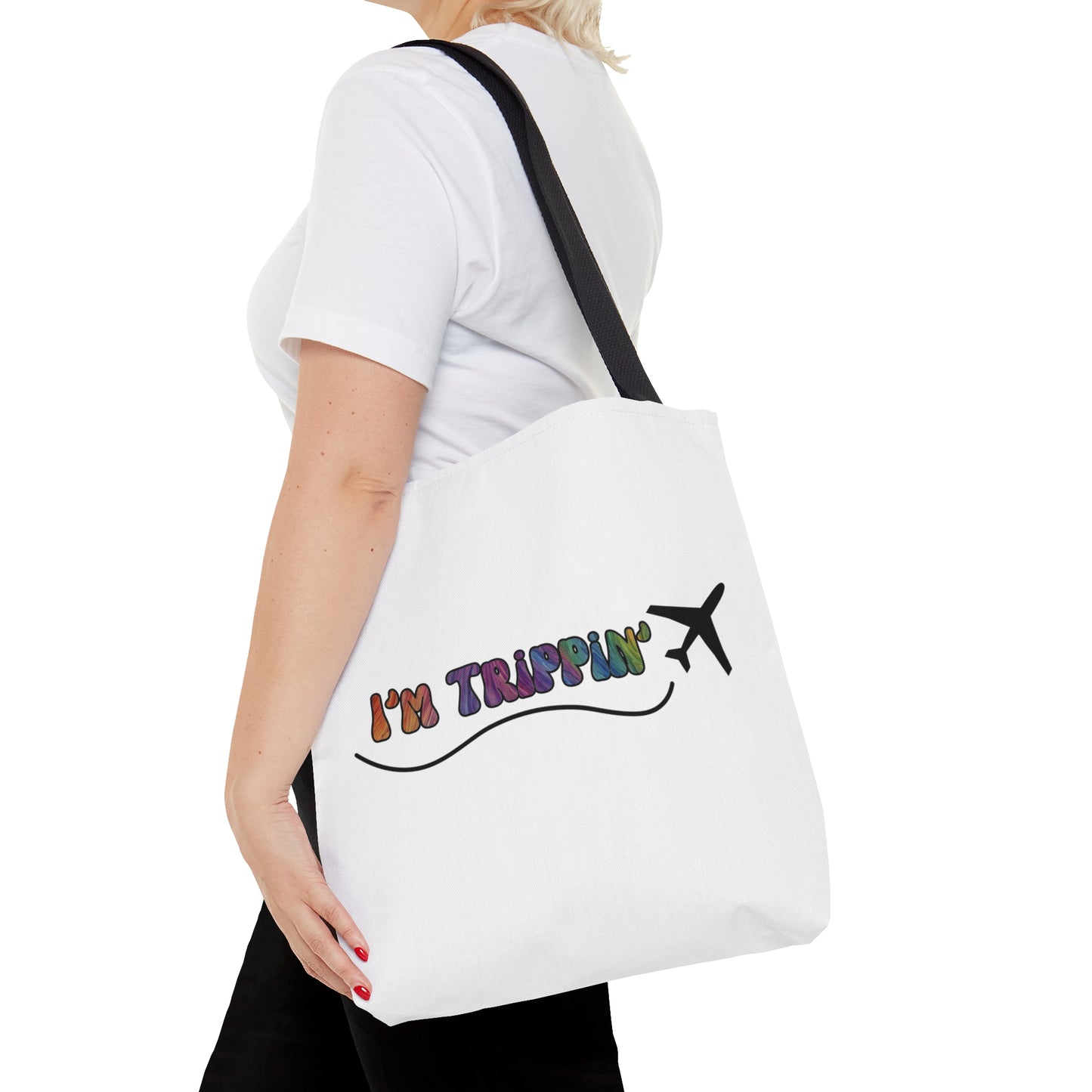 I'm Trippin Carry on Travel Tote Bag (AOP)