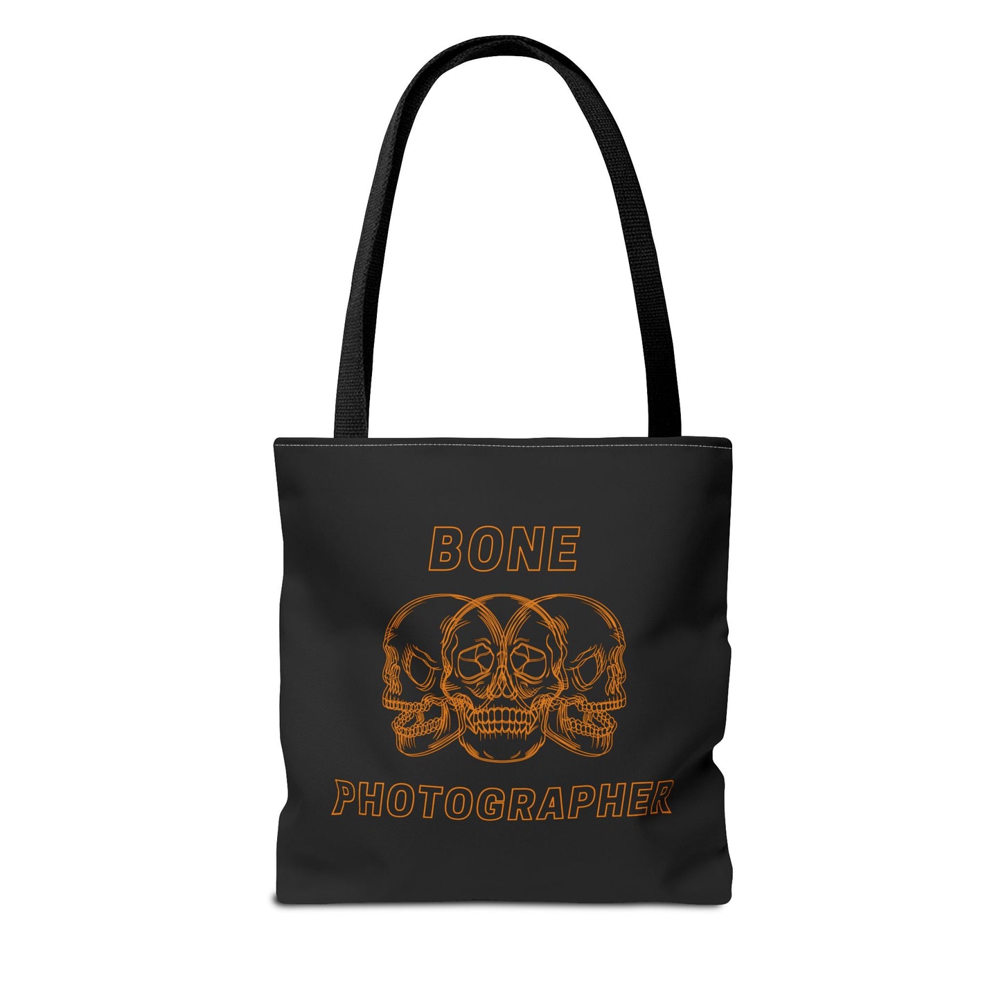 Bone Photographer Black Tote Bag