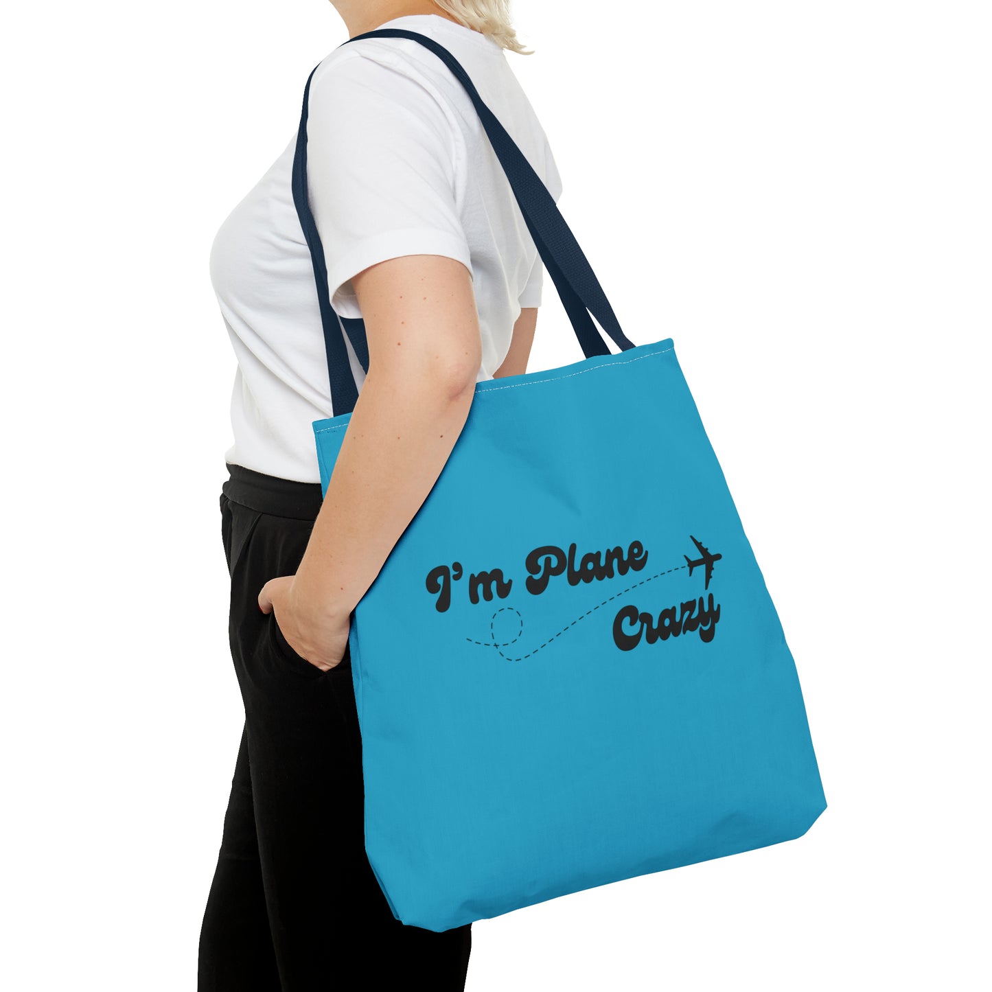 I'm Plane Crazy Carry on Travel Tote Bag (AOP)