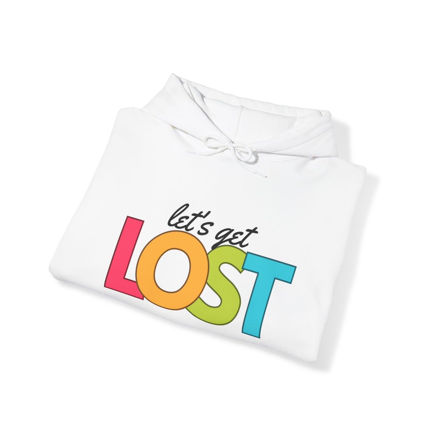 Let's Get Lost Unisex Heavy Blend™ Hooded Sweatshirt