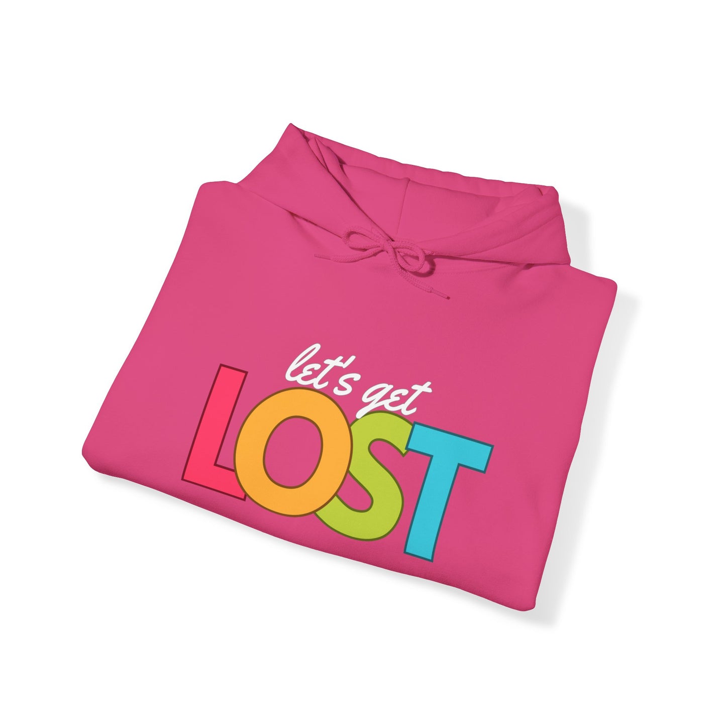 Let's Get Lost Unisex Heavy Blend™ Hooded Sweatshirt