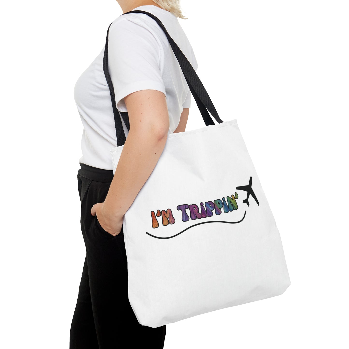 I'm Trippin Carry on Travel Tote Bag (AOP)