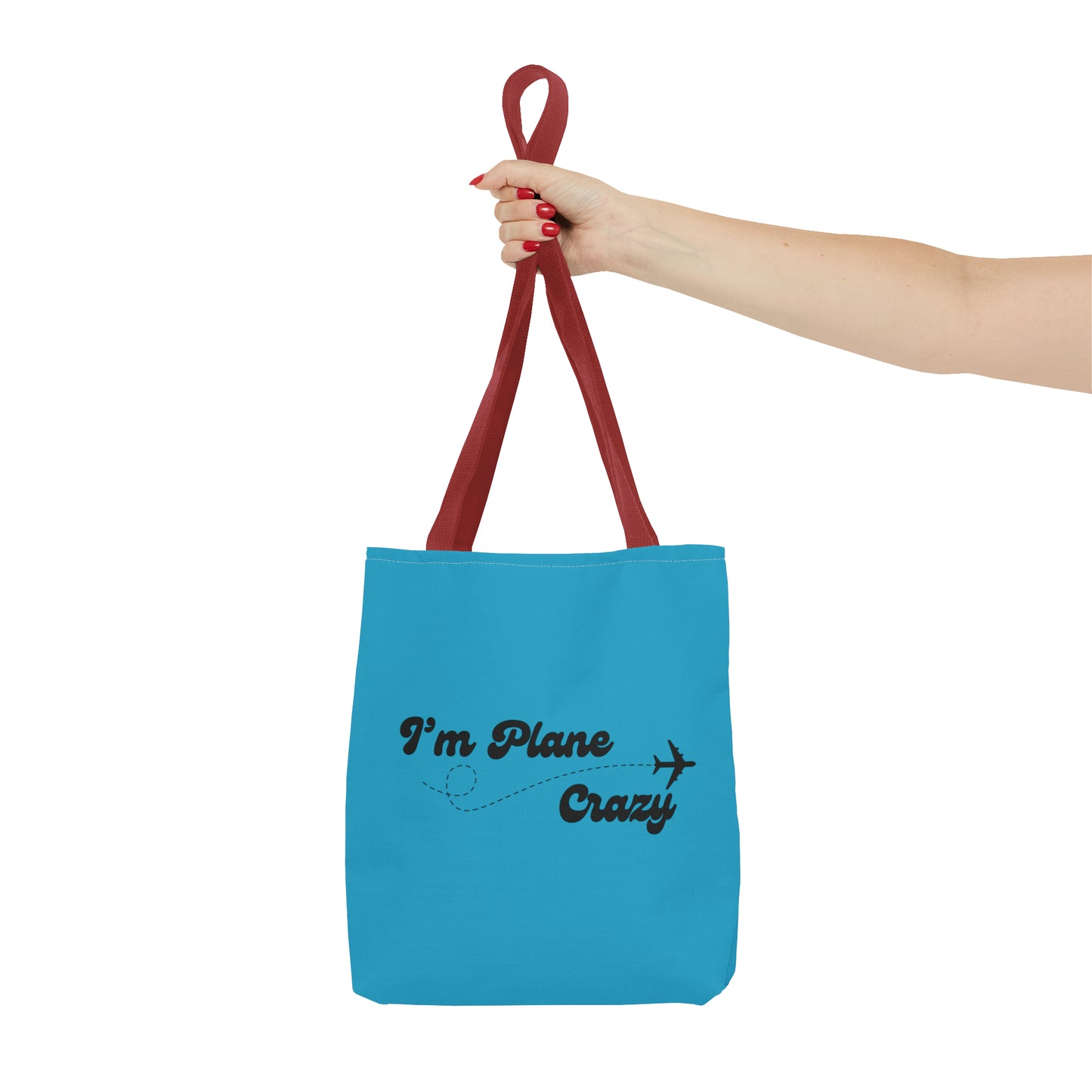 I'm Plane Crazy Carry on Travel Tote Bag (AOP)