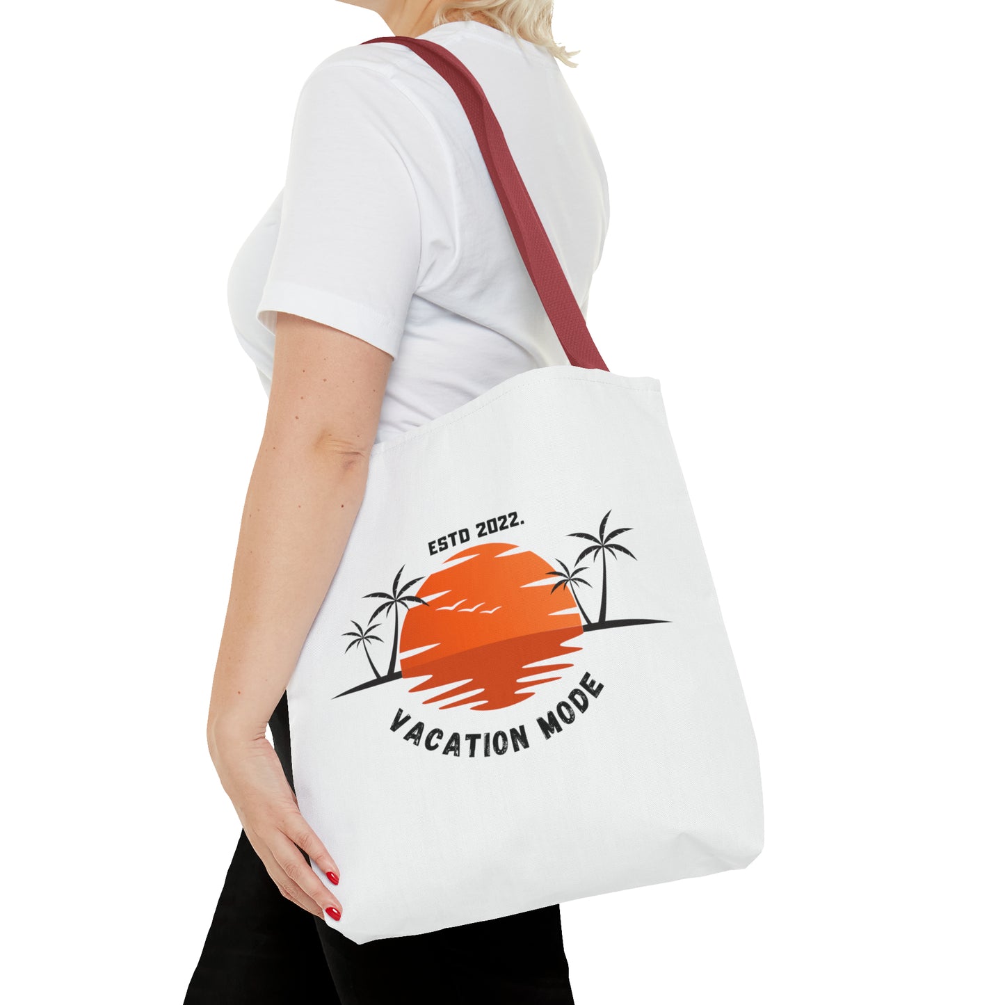 Vacation Mode Carry On Travel Tote Bag (AOP)