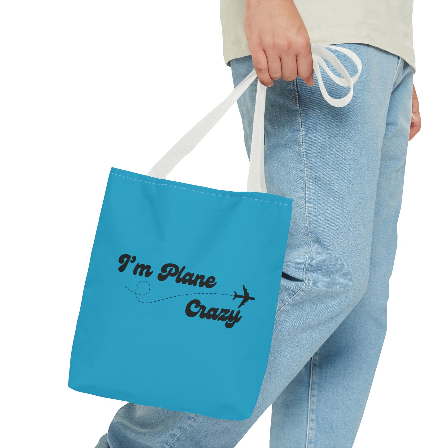 I'm Plane Crazy Carry on Travel Tote Bag (AOP)